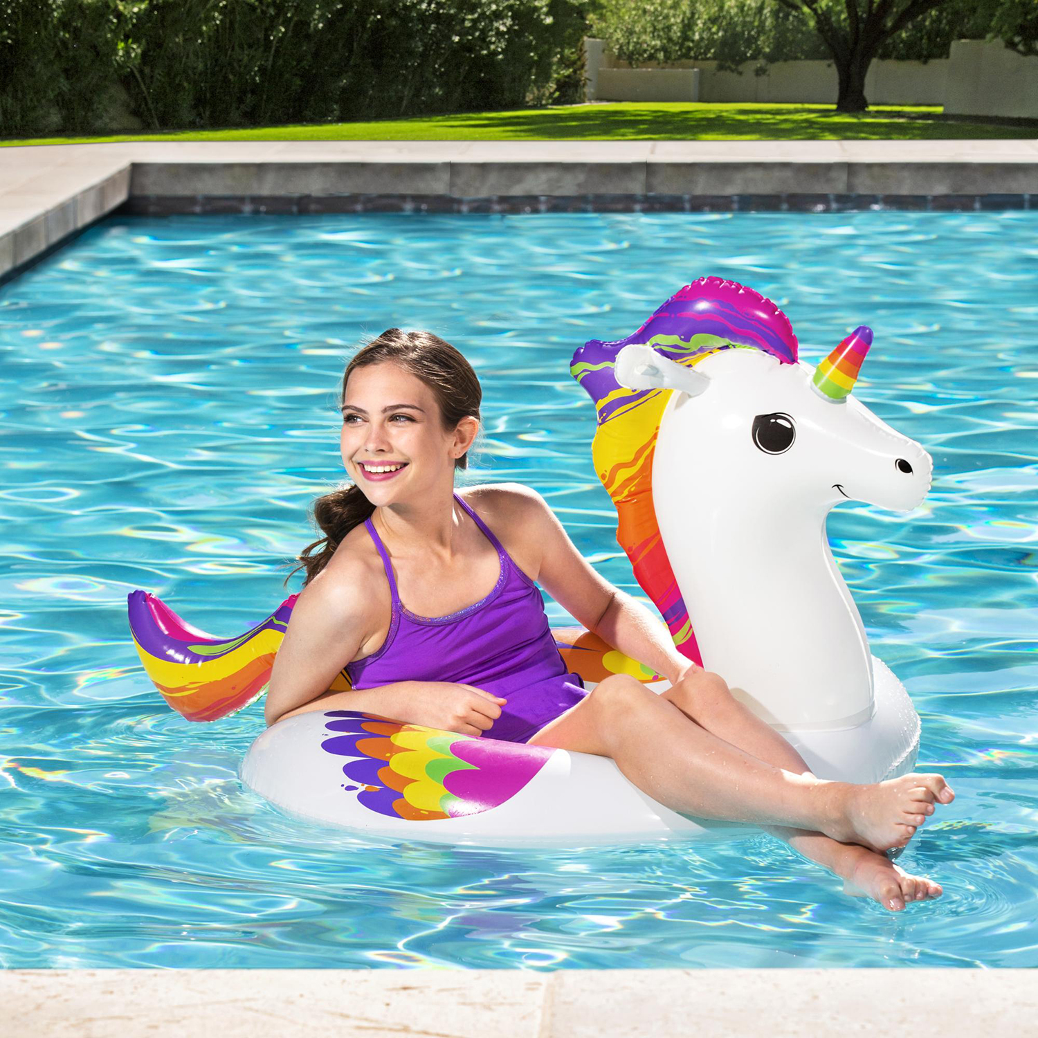 Schwimmring Fantasy Unicorn™ 119 x 91 cm