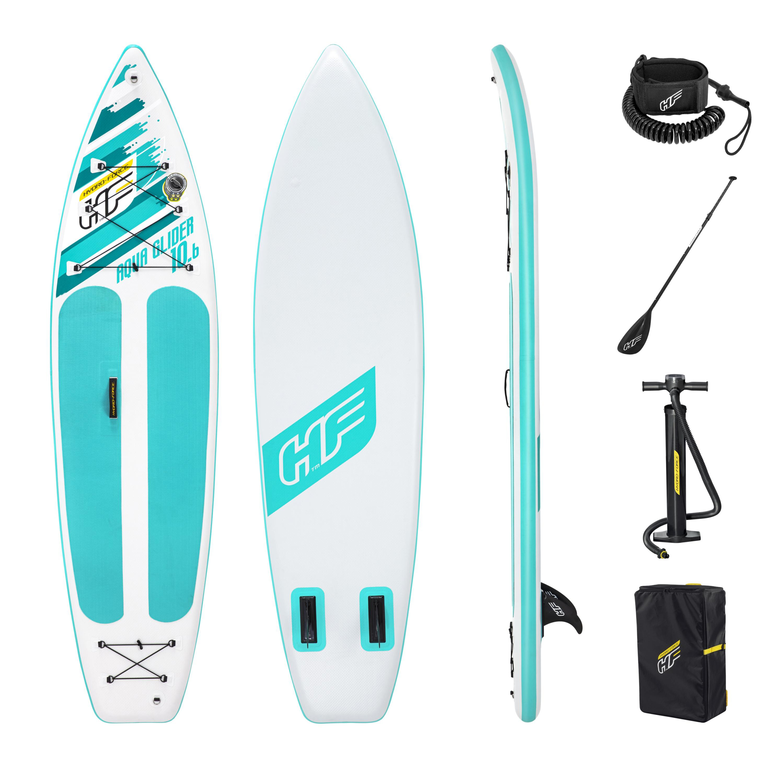 Hydro-Force™ SUP Touring Board-Set Aqua Glider™ 322 x 79 x 12 cm