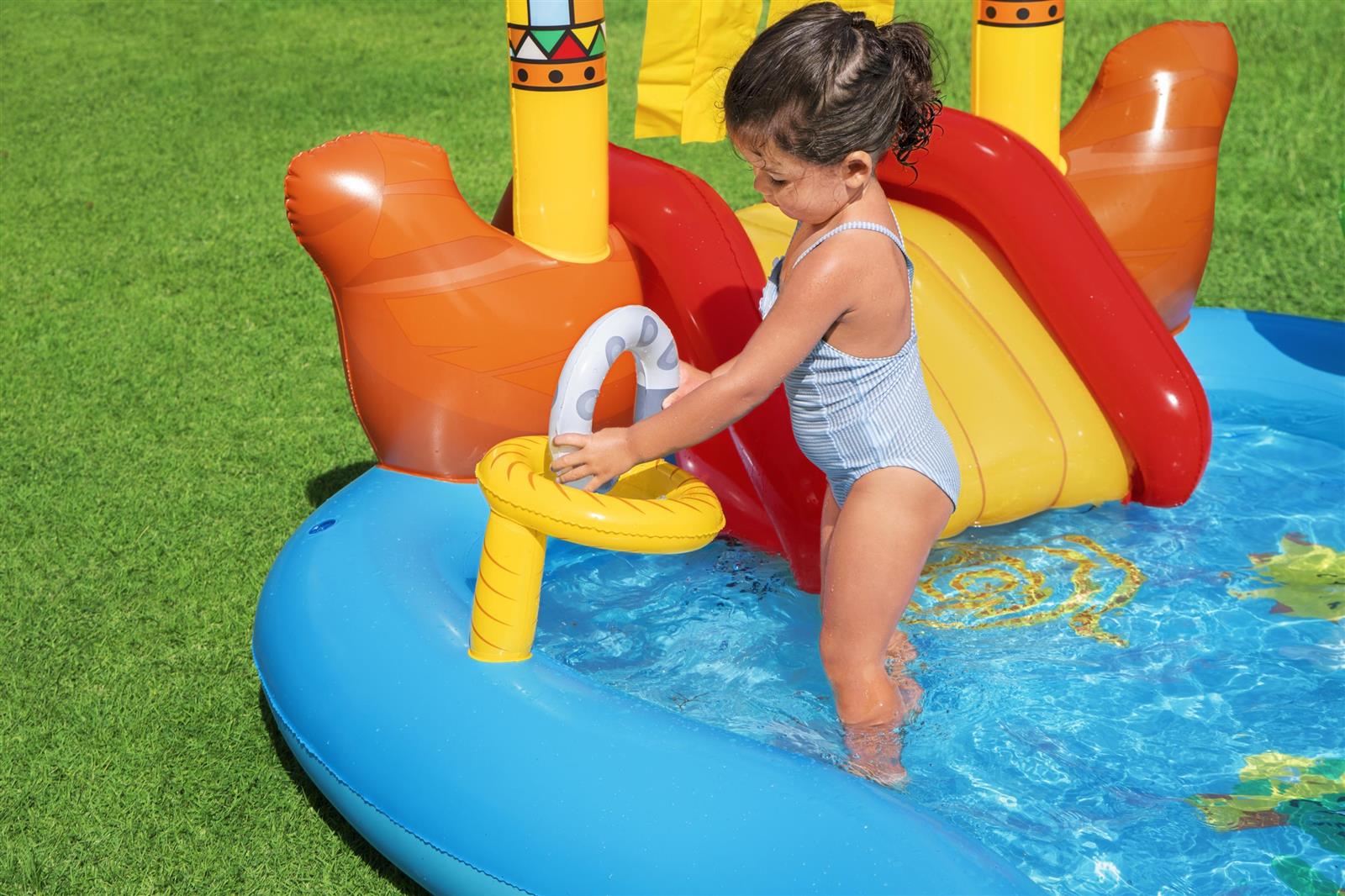 Wasserspielcenter Wild West 264 x 188 x 140 cm