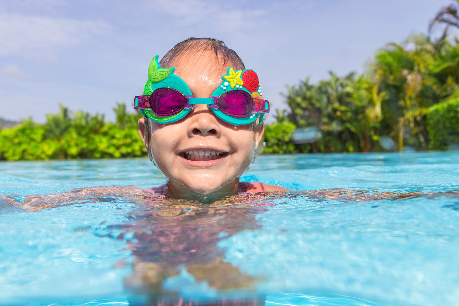 Aqua Pals™ Schwimmbrille ab 3 Jahren , sortiert