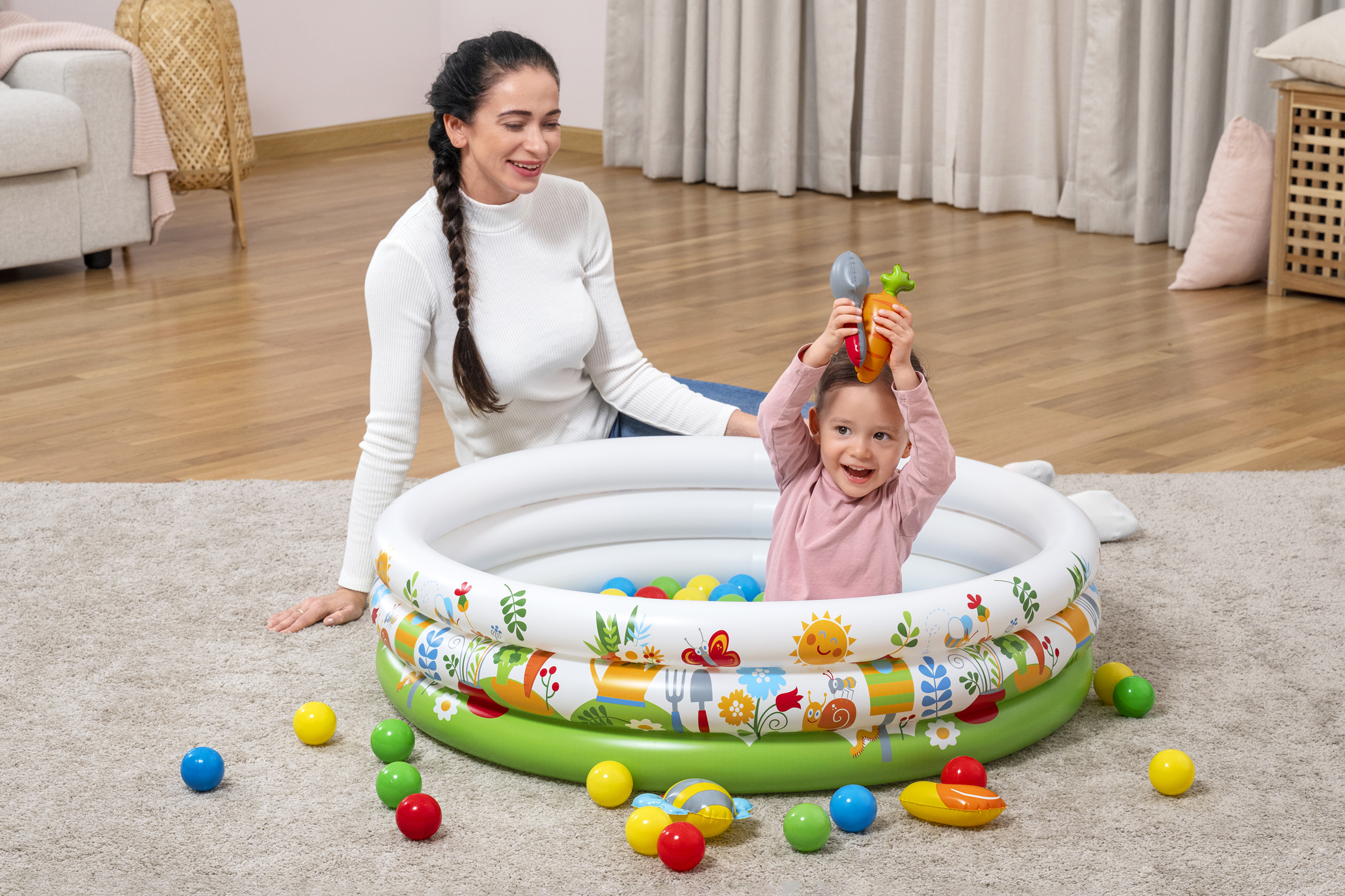 Bällebad Frühlingsfreunde Ø 102 x 25 cm