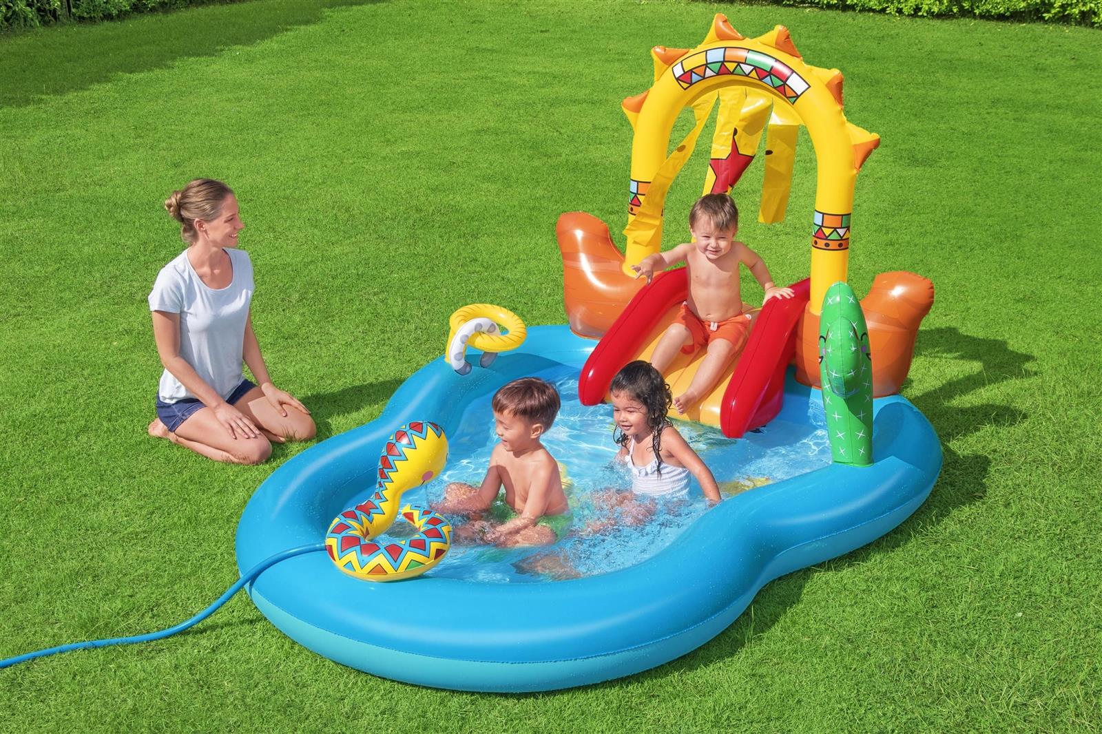 Wasserspielcenter Wild West 264 x 188 x 140 cm