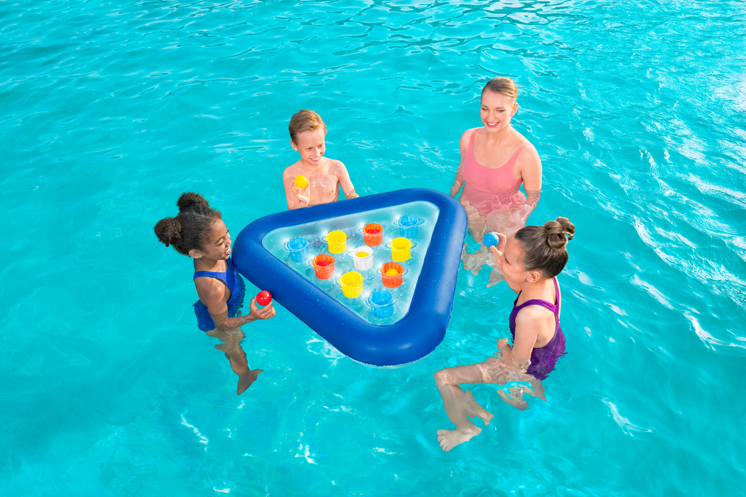 Schwimmendes Pong-Spiel 105 x 79 cm