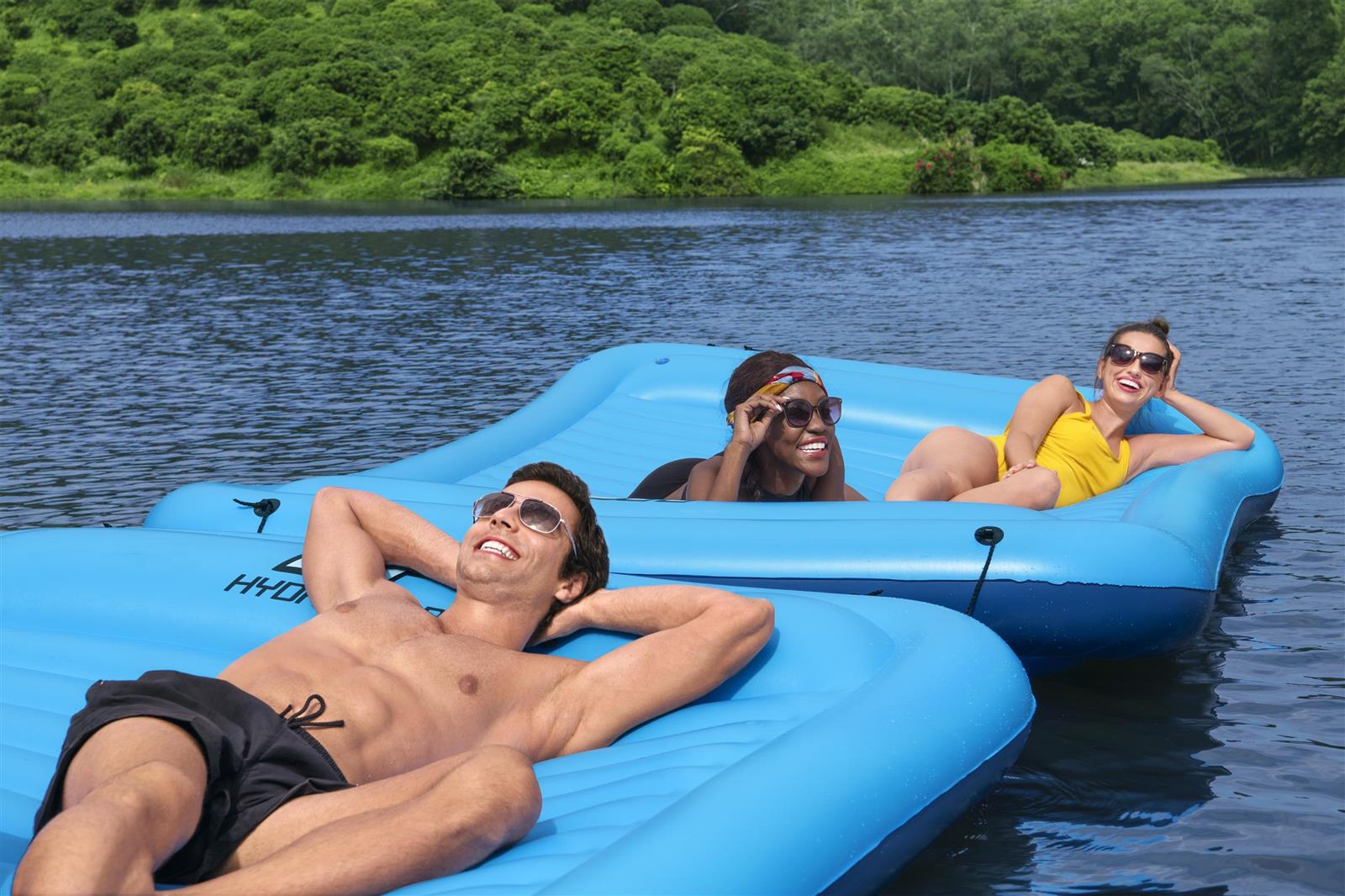 Hydro-Force™  Schwimmende Plattform Sun Soaker™ 290 x 191 cm