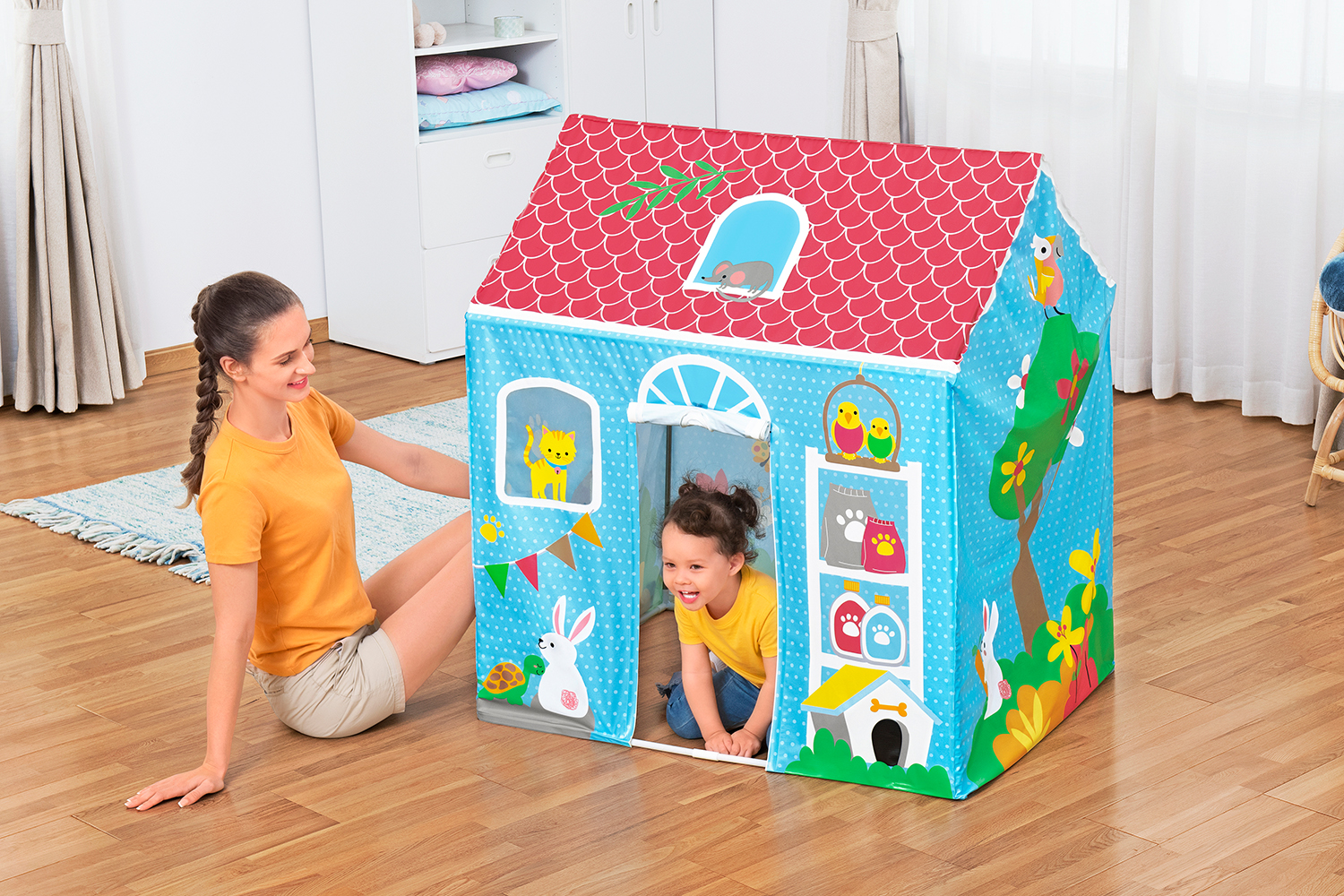 Spielhaus Purrfect Pets™ 102 x 76 x 114 cm Spielhaus Purrfect Pets™ 102 x 76 x 114 cm