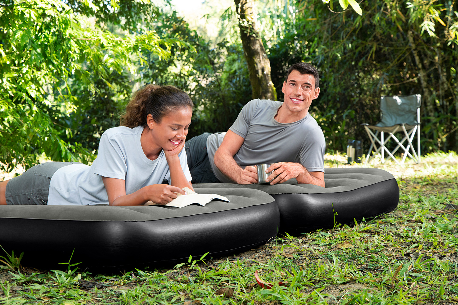 TriTech® 3-in-1-Luftbett Connect and Rest™ 188 x 99 x 25 cm TriTech® 3-in-1-Luftbett Connect and Rest™ 188 x 99 x 25 cm