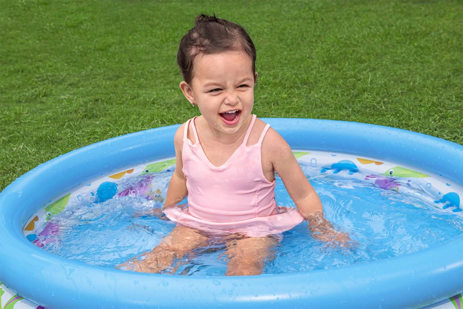 Bestway® ?40" x H10"/?1.02m x H25cm Coral Kids Pool