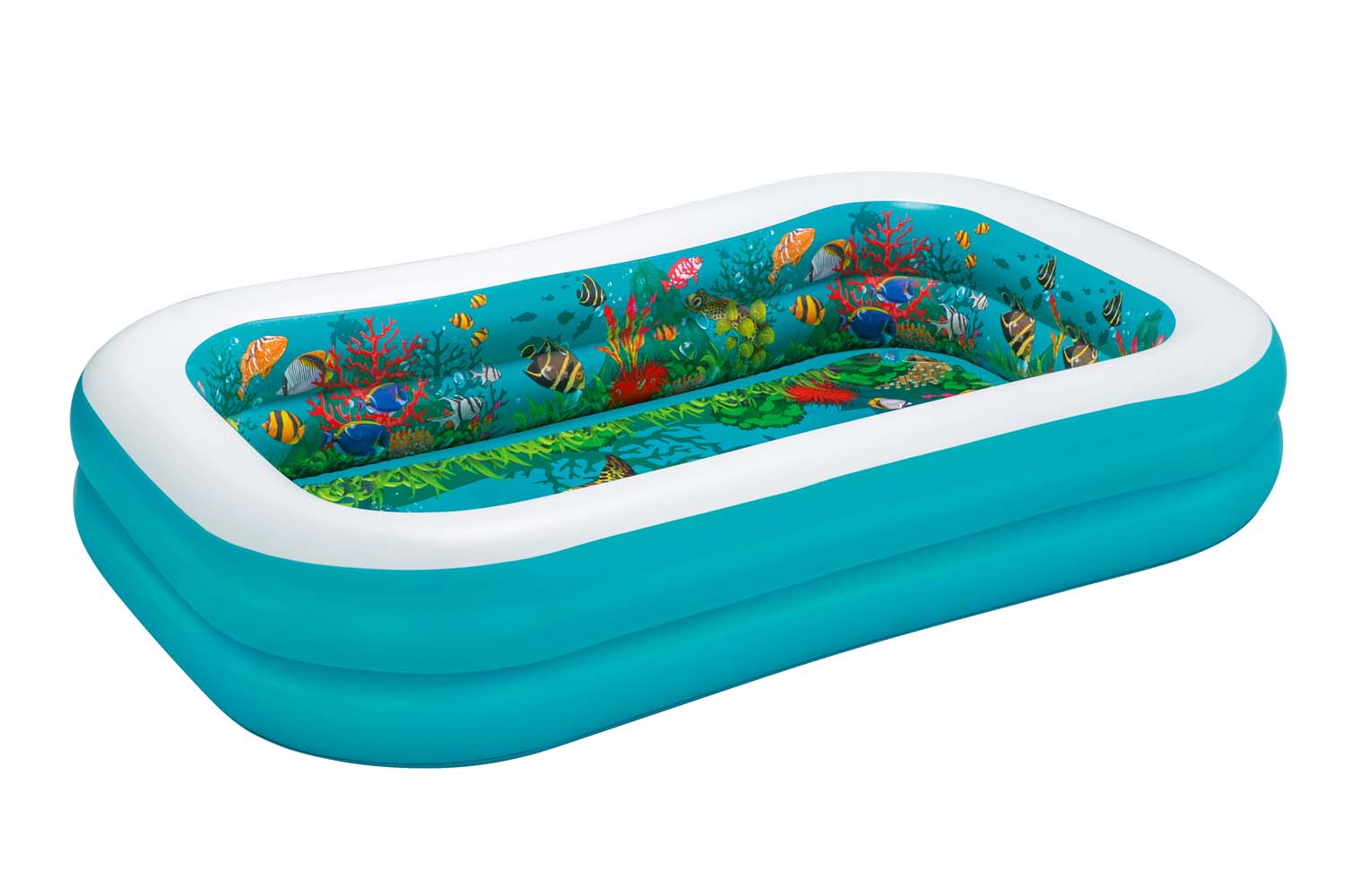 Family Pool 3D Abenteuer 262 x 175 x 51 cm, eckig
