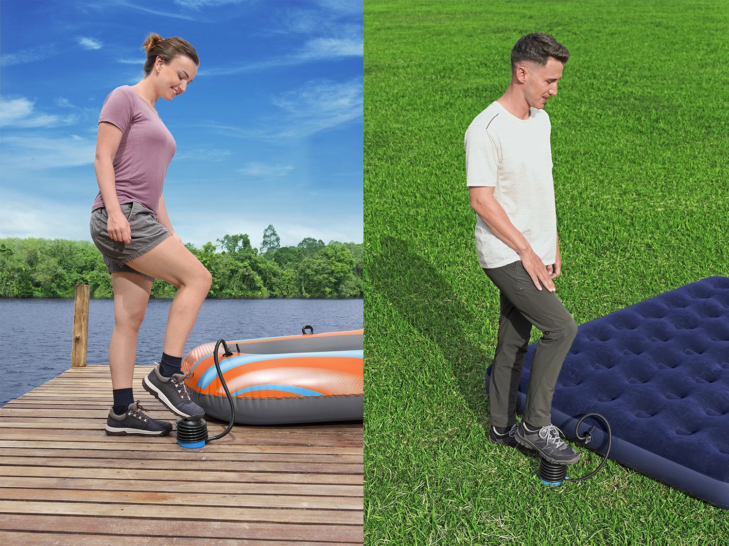 Air Step™ Fußpumpe 300 ml Air Step™ Fußpumpe 300 ml