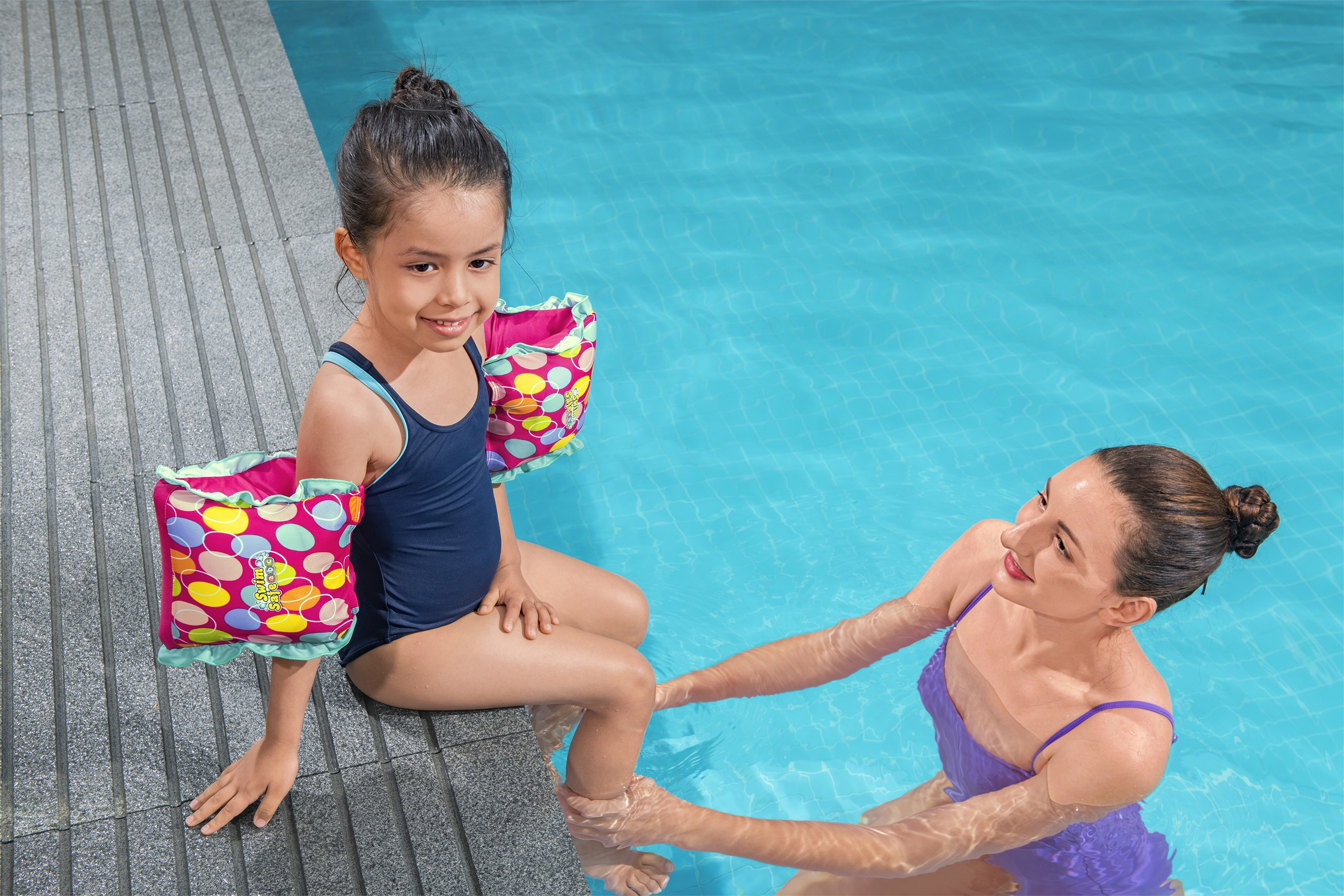 Swim Safe ABC™ Schwimmflügel mit Textilbezug Stufe C 3-6 Jahre