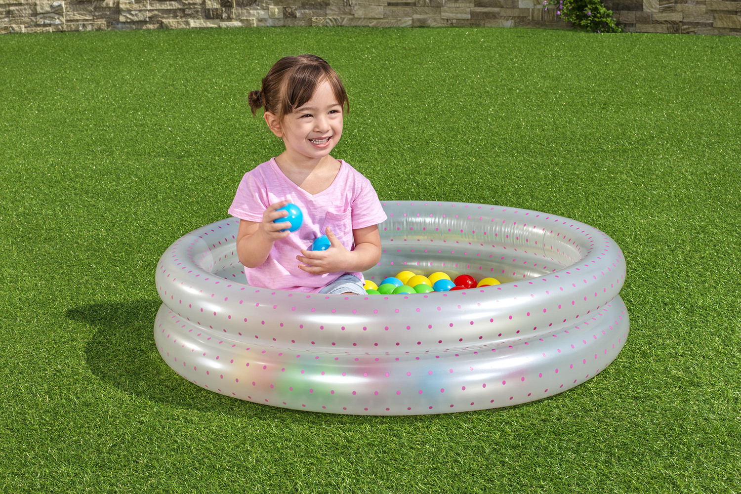 Up, In & Over™ ?36" x H8"/?91cm x H20cm 2-Ring Ball Pit Play Pool