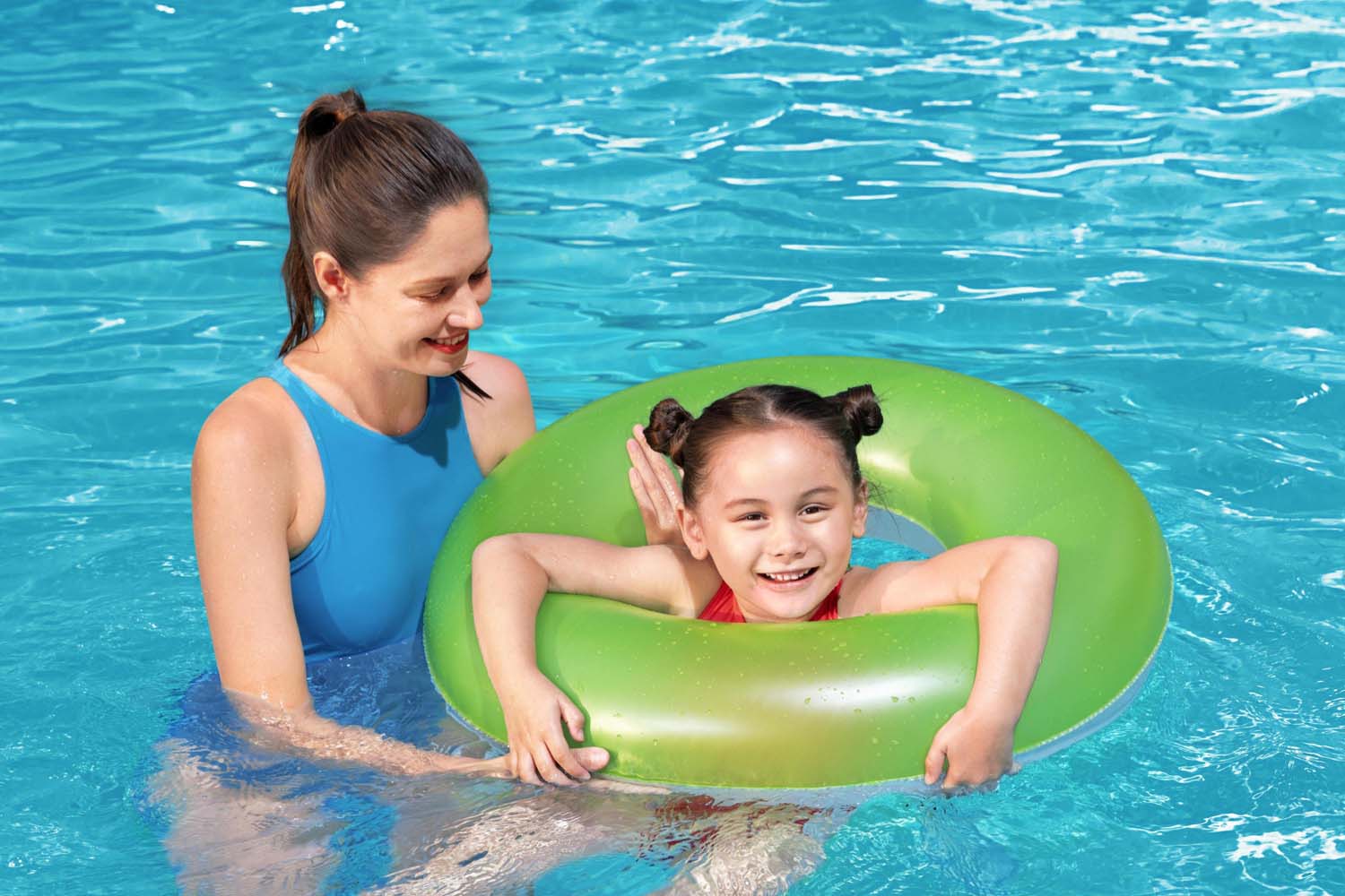 Schwimmring Frosted Neon Ø 76 cm, sortiert