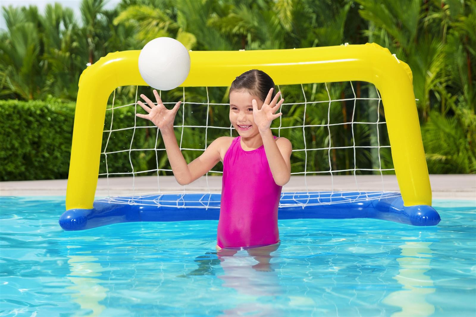Schwimmendes Wasserball-Set 142 x 76 cm