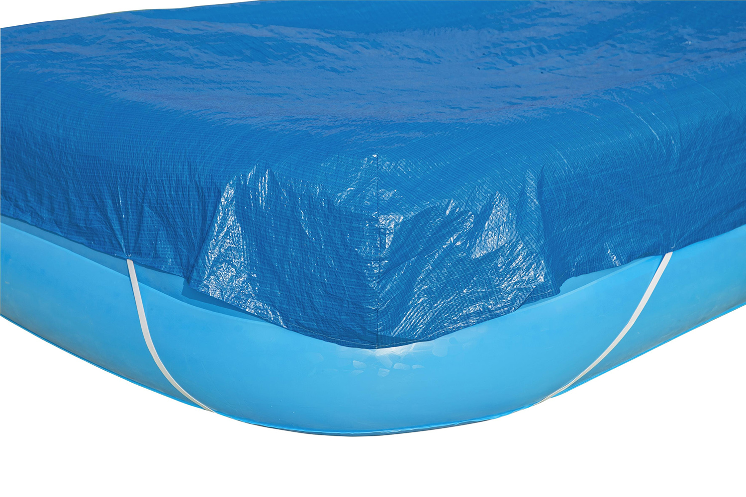 PE-Abdeckplane passend für 305 x 183 cm Family Pools, blau, eckig
