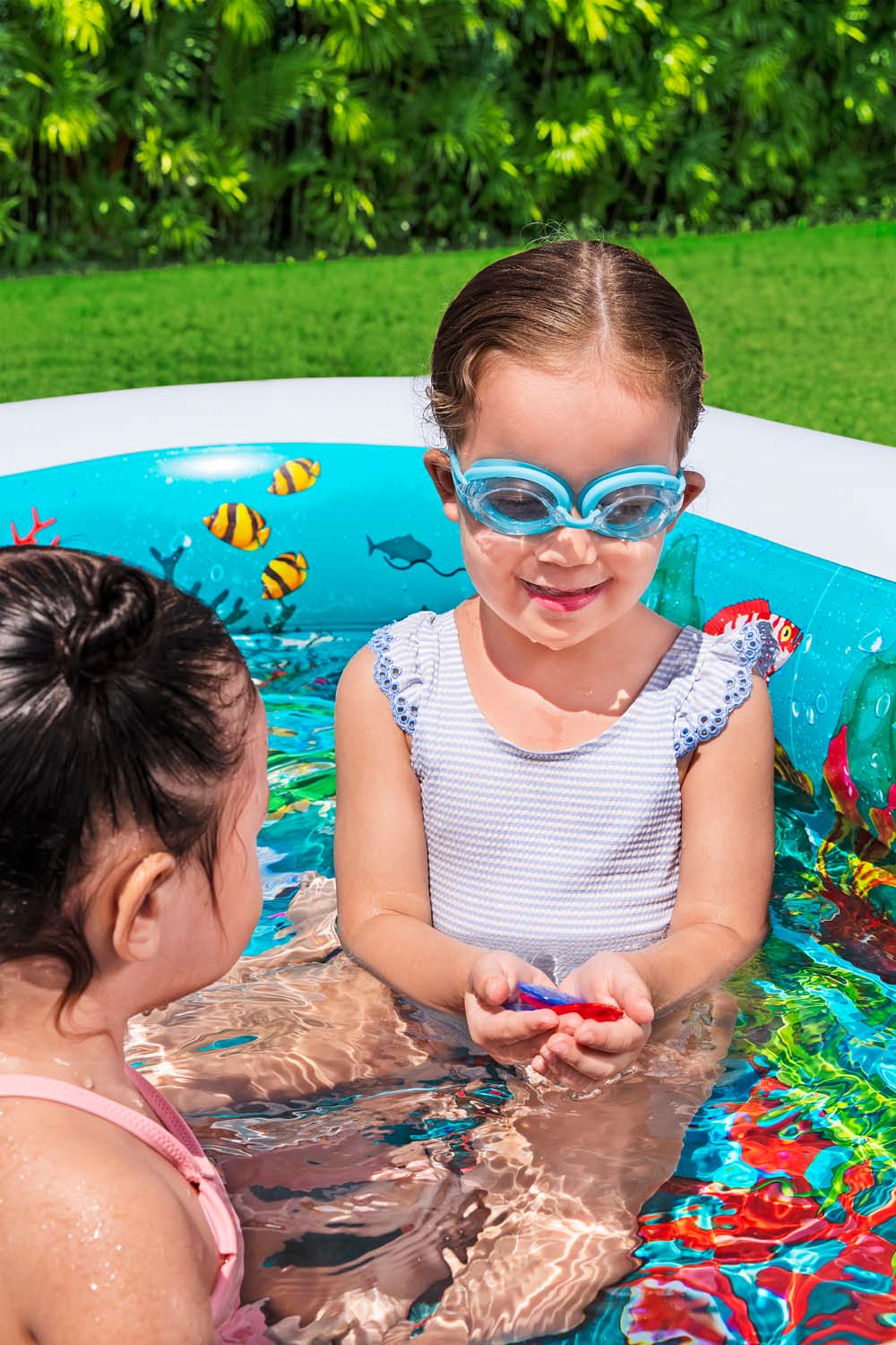 Family Pool 3D Abenteuer 262 x 175 x 51 cm, eckig