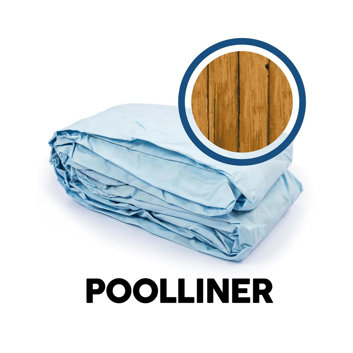 Bestway® Spare Part Pool liner rattan optics for Power Steel™ Swim Vista Series™ pool Ø 549 x 122 cm