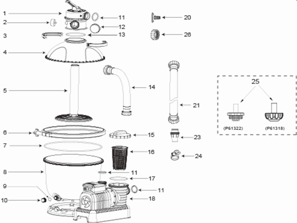 Bestway® Spare Part P6906