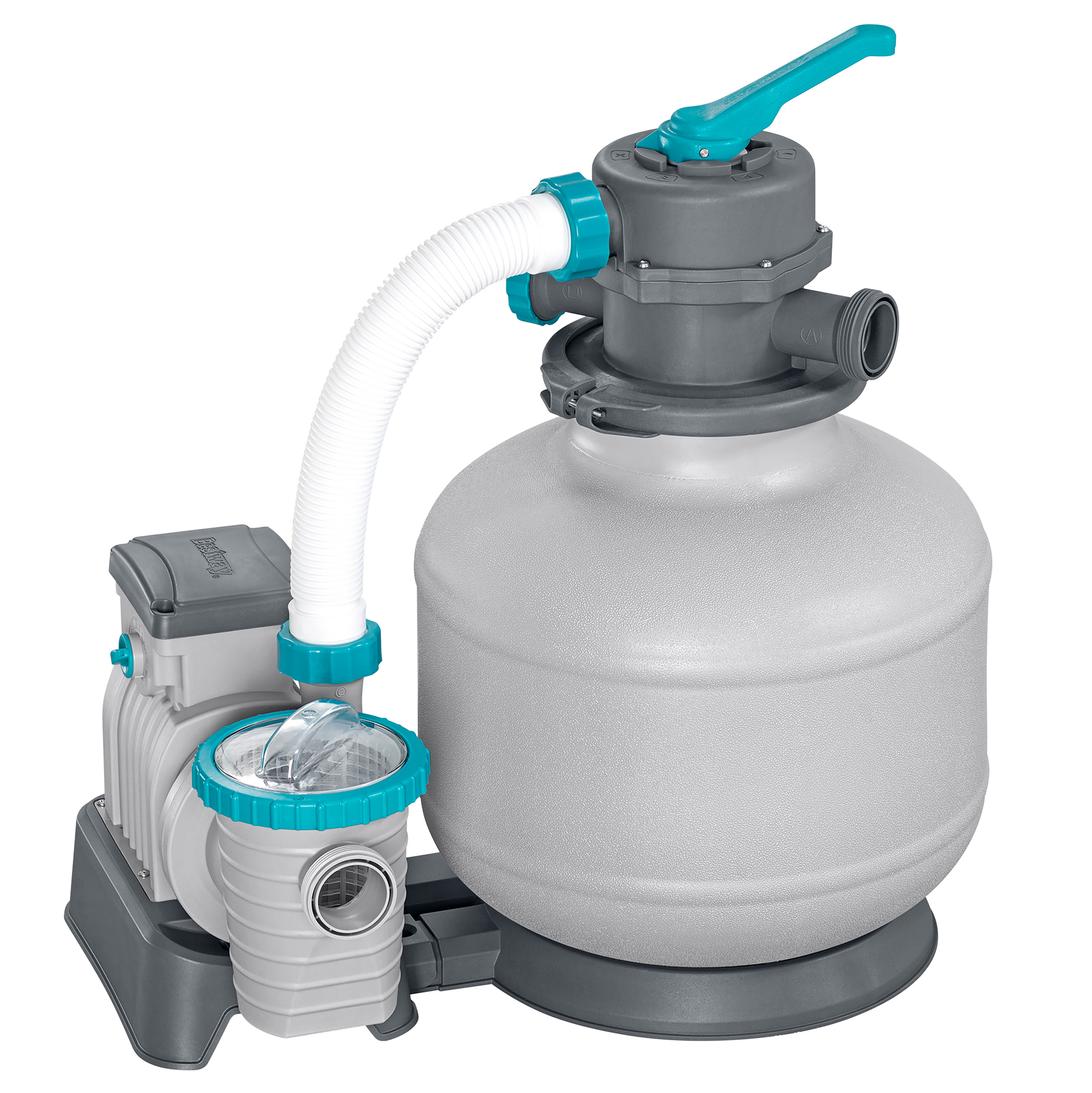 Sandfilteranlage mit Zeitschaltuhr 6.056 l/h, 230 W