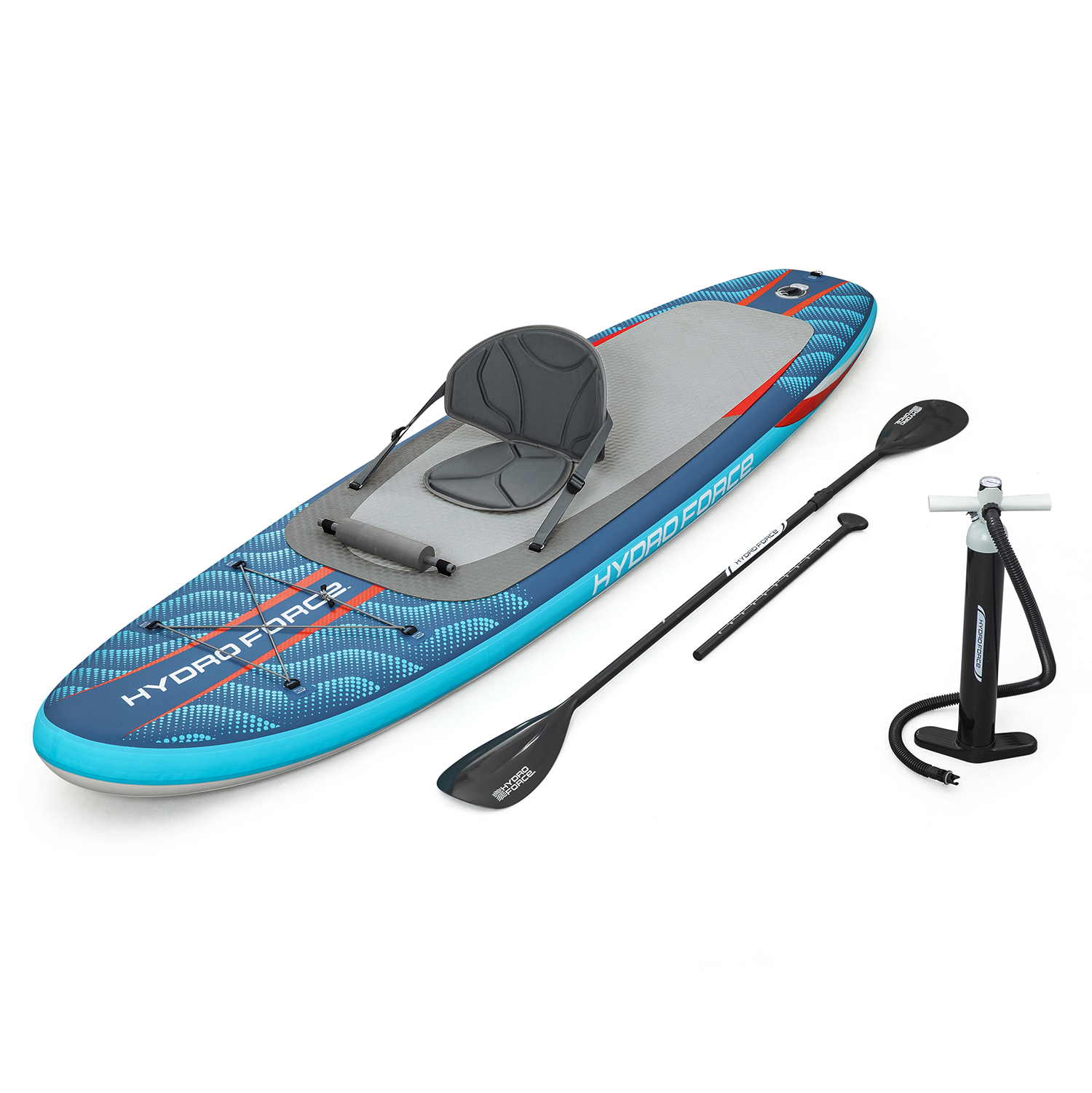 Hydro Force® SUP Allround Board-Set Oceana™ mit Sitz 305 x 84 x 15 cm Hydro Force® SUP Allround Board-Set Oceana™ mit Sitz 305 x 84 x 15 cm