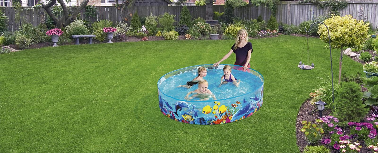 Bestway® ?6' x H15"/?1.83m x H38cm Fill 'N Fun Odyssey Pool