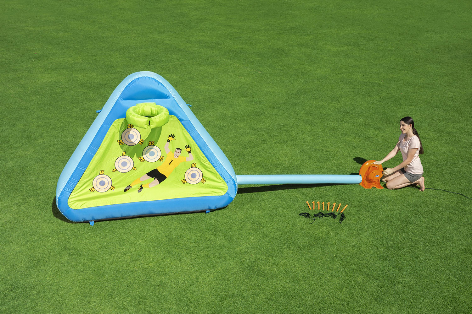 Bestway® 7'5" x 39" x 6'1"/2.25m x 1.0m x 1.85m Triple Play Sports Board