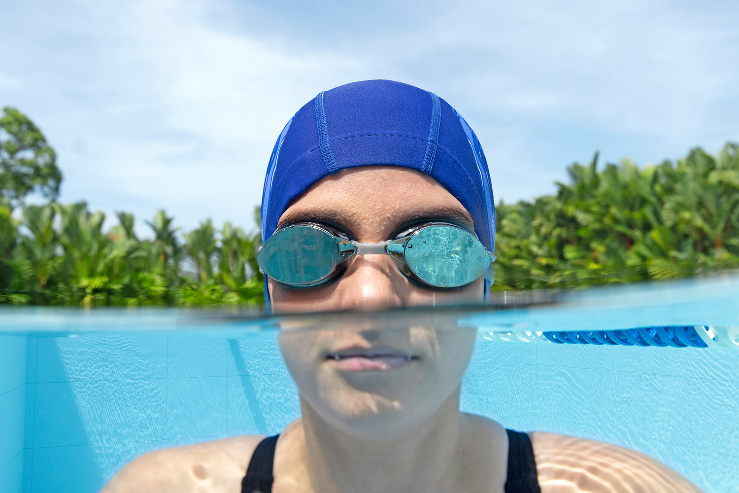 Textilbadekappe Sleek 'N Stretch Premium™ Textilbadekappe Sleek 'N Stretch Premium™