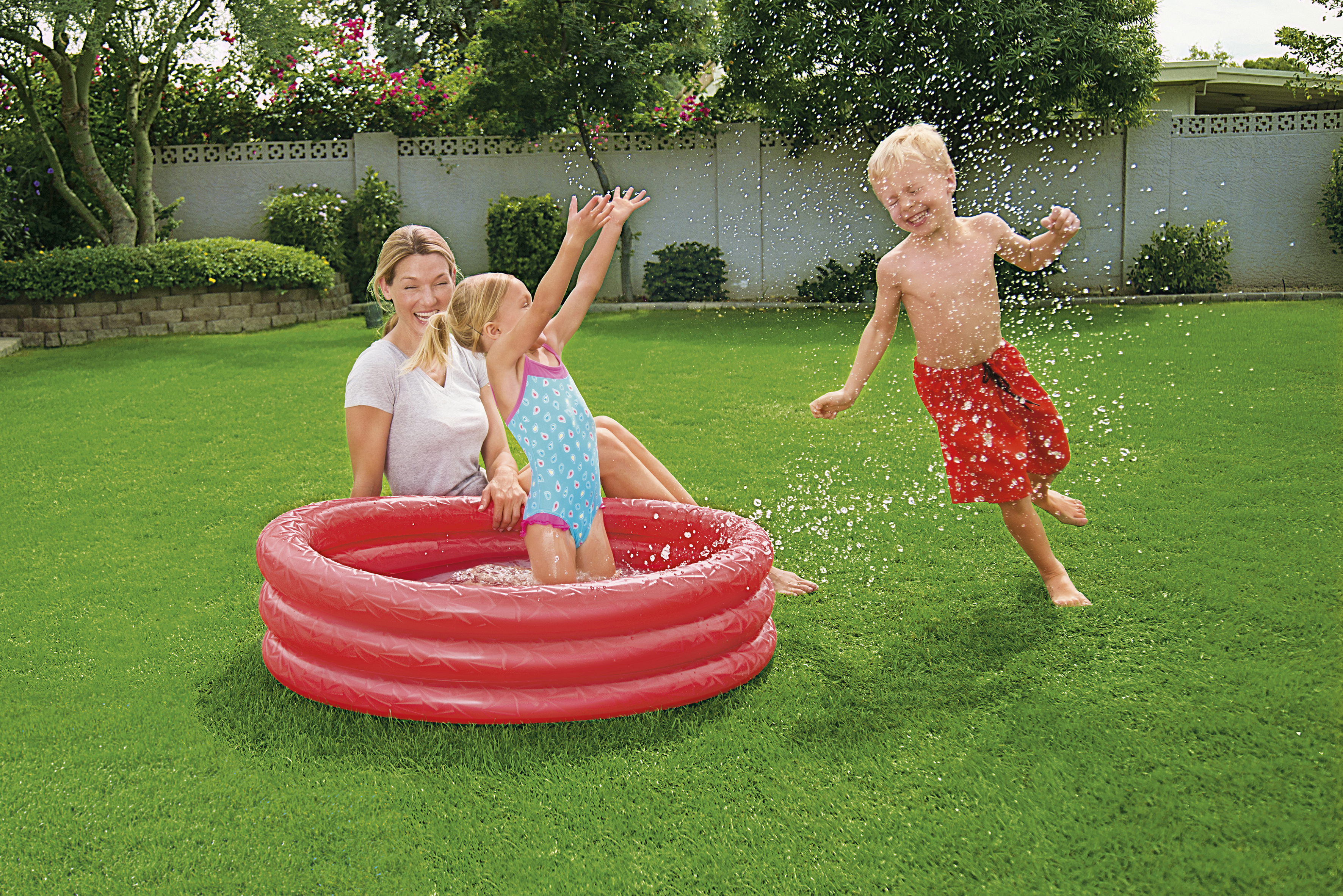 Planschbecken Splash 'n Smile™ Ø 102 x 25 cm Planschbecken Splash 'n Smile™ Ø 102 x 25 cm