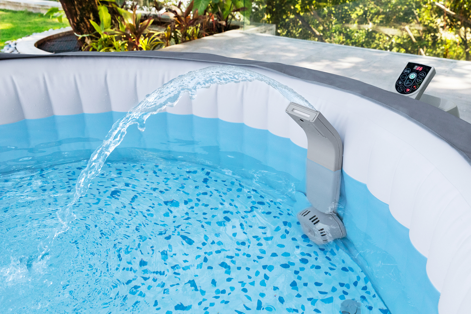 LAY-Z-SPA® Xtras LED-Wasserfall 46 x 17 x 10,4 cm