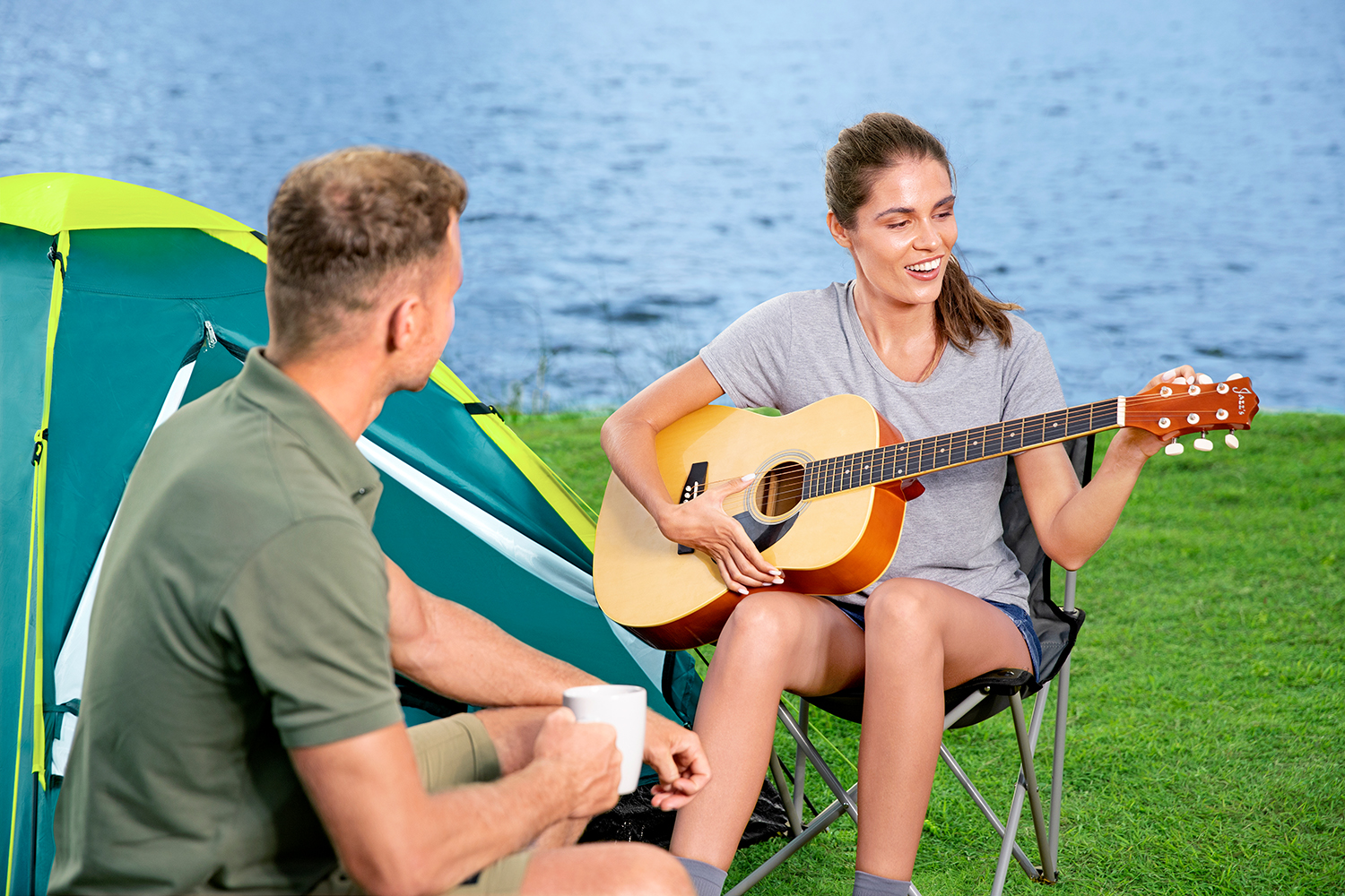 3-Personen Zelt Cool Dome 3 210 x 210 x 130 cm 3-Personen Zelt Cool Dome 3 210 x 210 x 130 cm