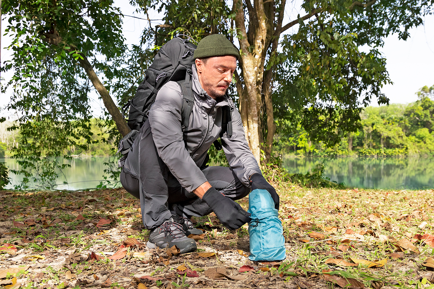aufblasbare Single-Isomatte AlpineLite™ für Mumienschlafsäcke 183 x 51 x 7,5 cm