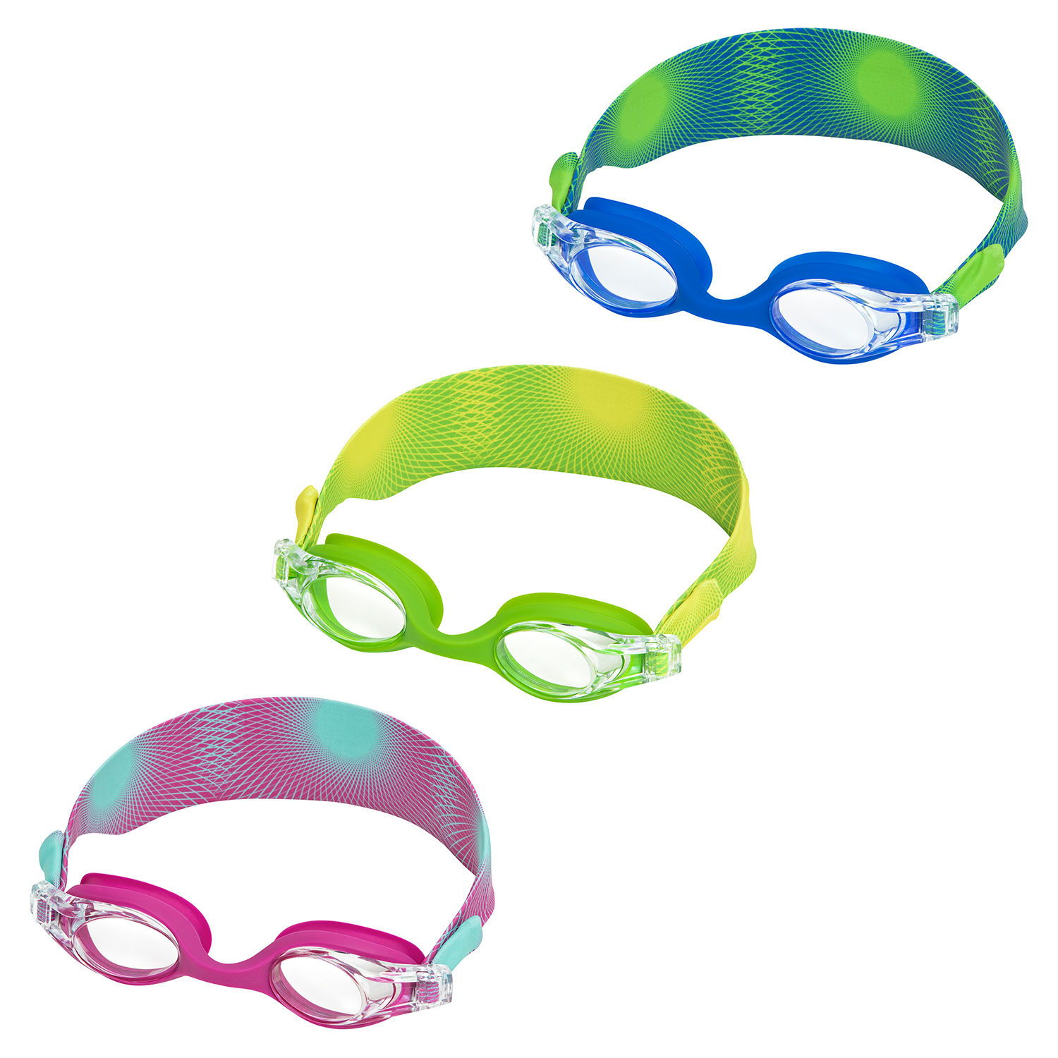 Schwimmbrille Splashflex™ ab 7 Jahren, sortiert