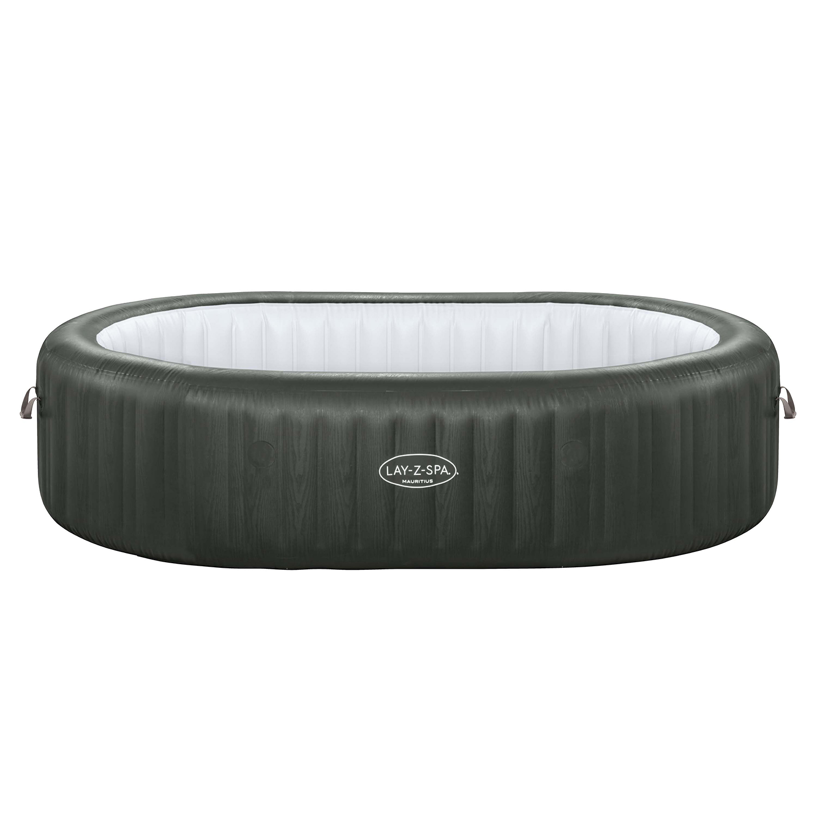 Bestway® Spare Part Liner wood optics (grey) for LAY-Z-SPA® Mauritius 270 x 180 x 71 cm (2023), oval Bestway® Spare Part Liner wood optics (grey) for LAY-Z-SPA® Mauritius 270 x 180 x 71 cm (2023), oval