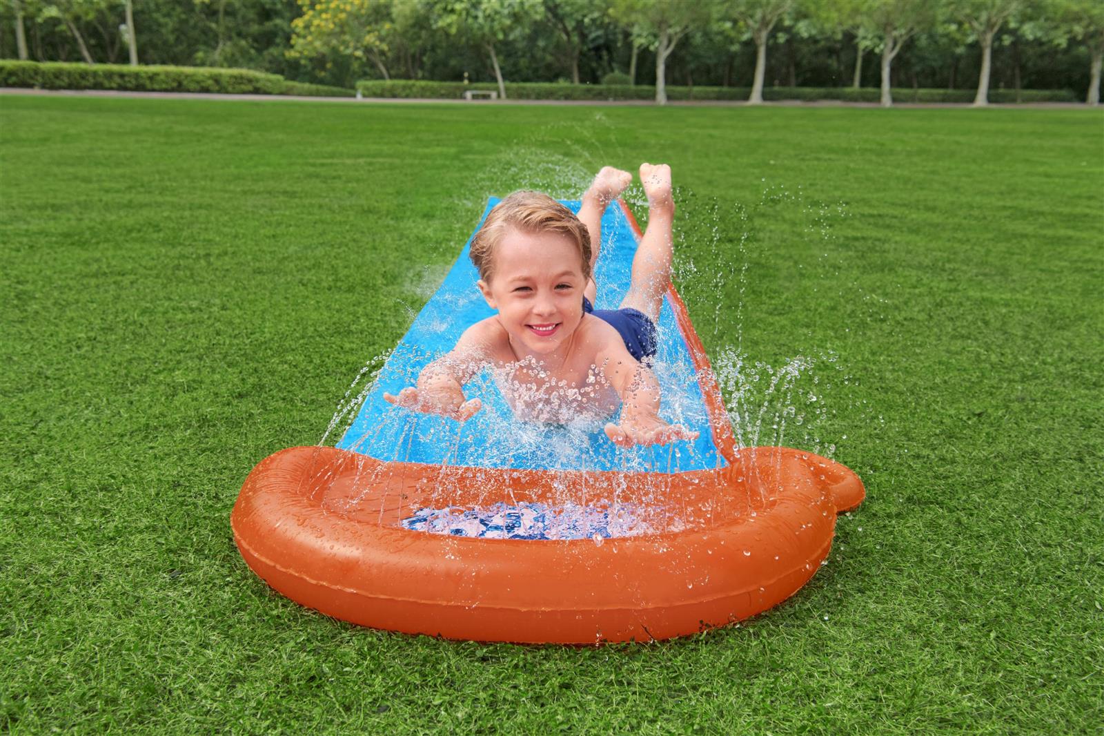 H2OGO!® 1-Person-Wasserrutsche 488 x 82 cm