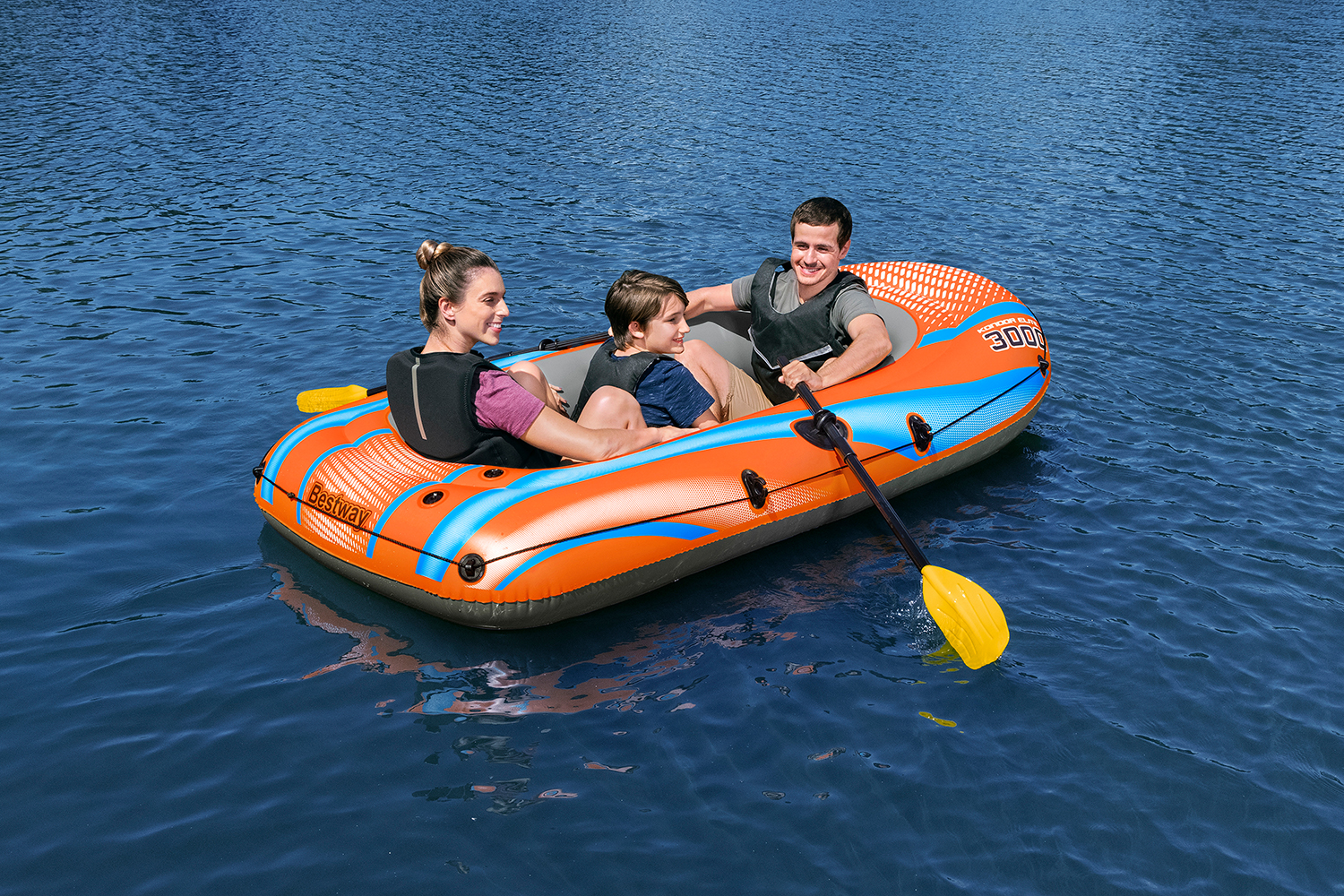 Schlauchboot-Set Kondor Elite™ 3000 246 x 122 x 45 cm