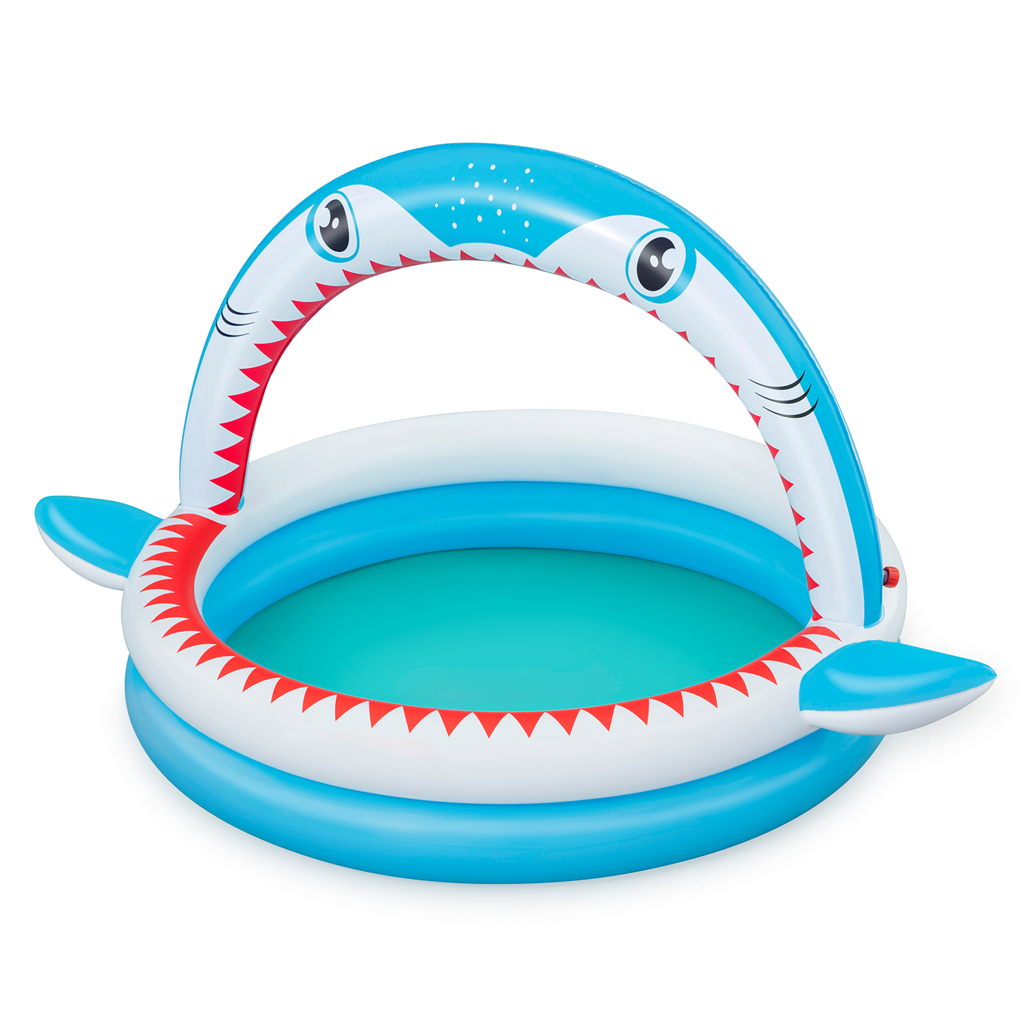 Planschbecken Sharktastic™ mit Wassersprinkler 163 x 127 x 92 cm Planschbecken Sharktastic™ mit Wassersprinkler 163 x 127 x 92 cm