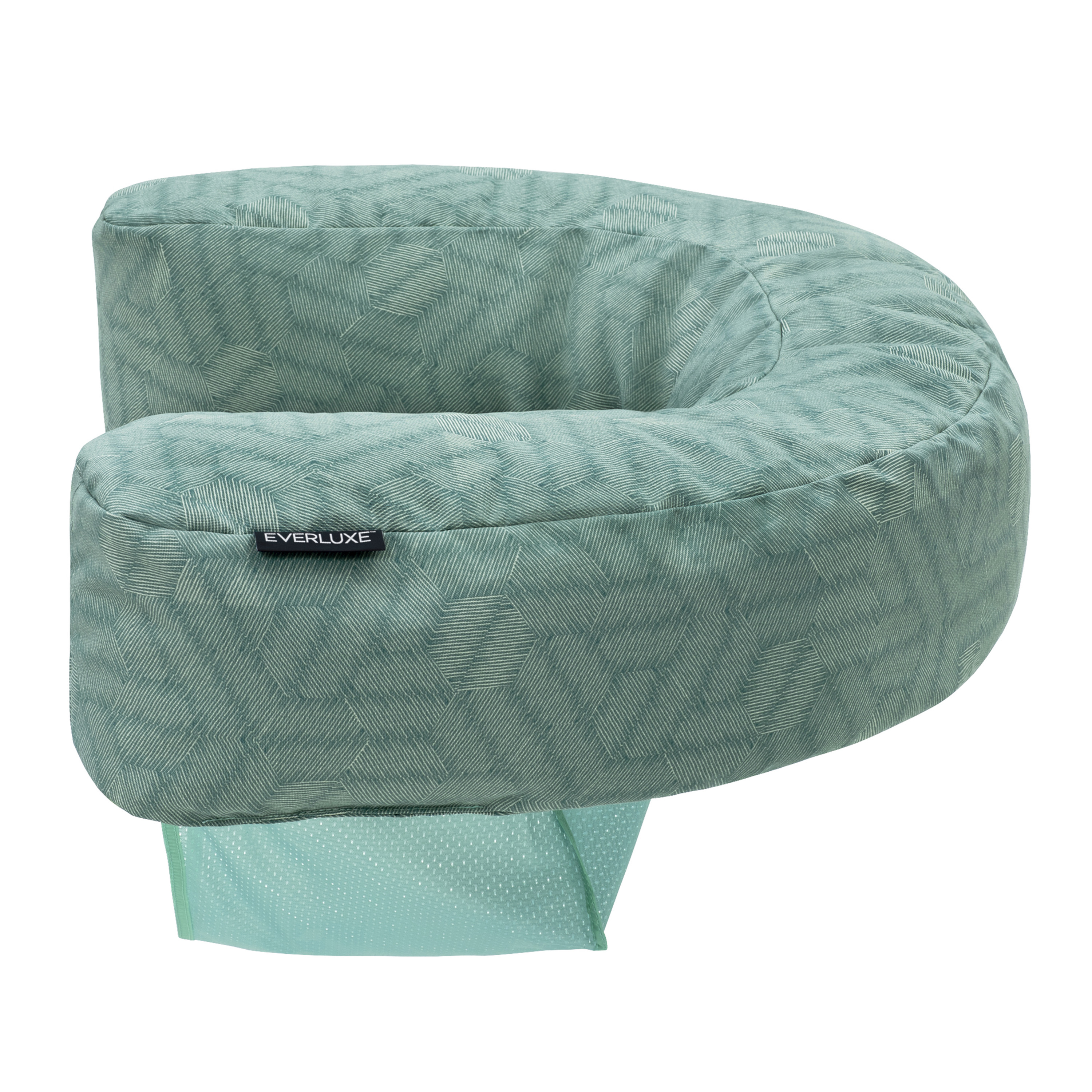 Poolsitz Sommer Luxus mit Textiloberfläche 92 x 66 x 20 cm