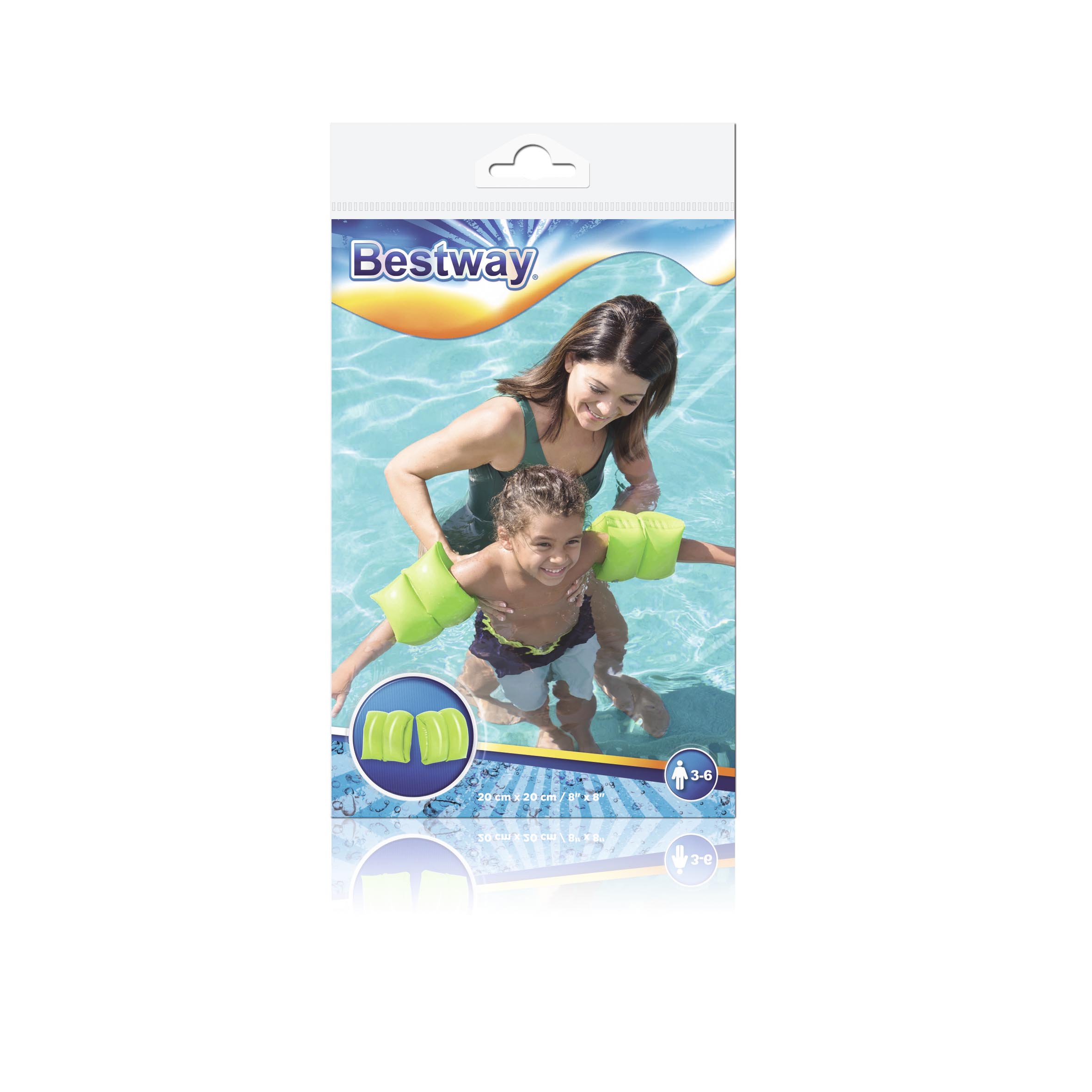 Schwimmflügel 3-6 Jahre, sortiert