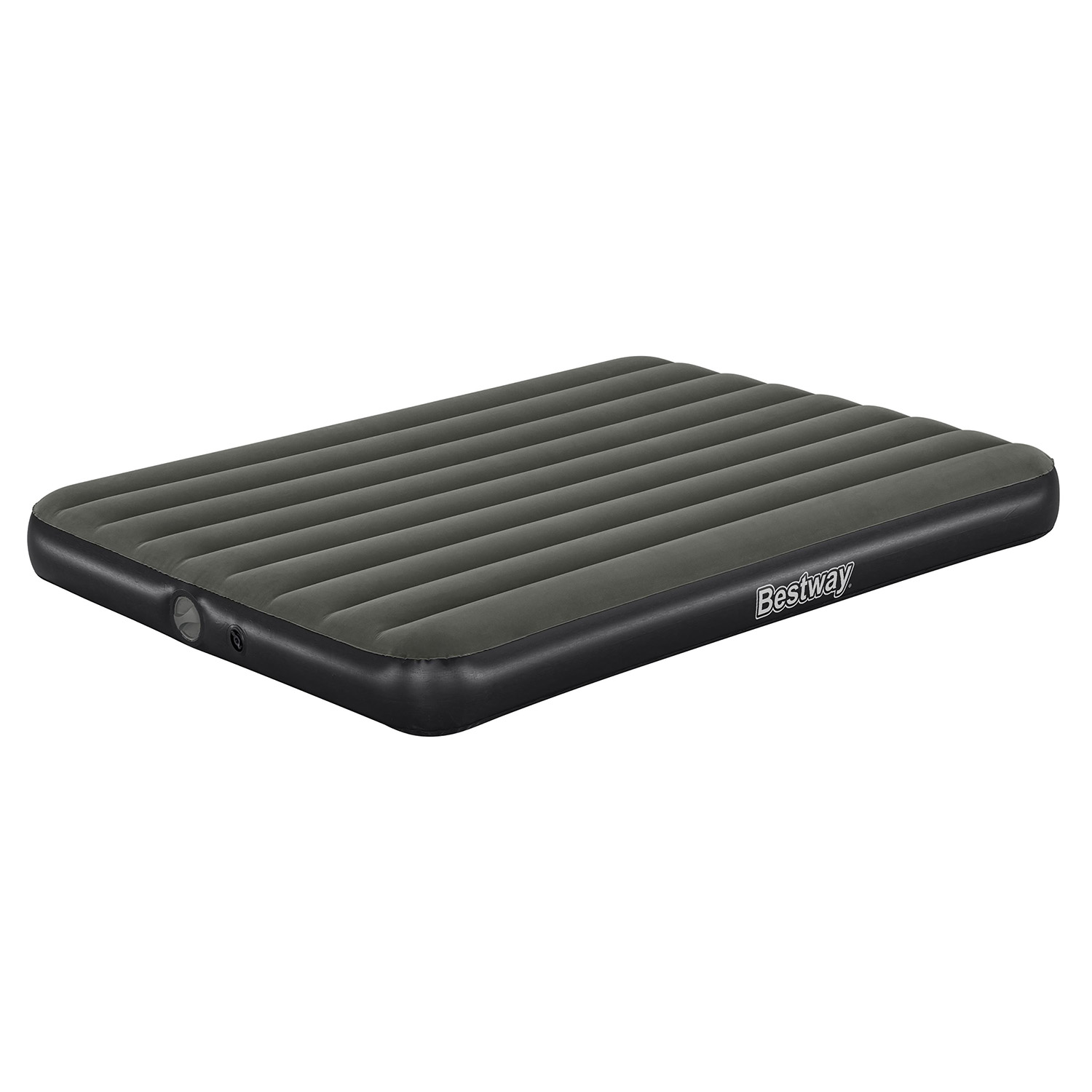 TriTech® Doppelluftbett mit mobiler, akkubetriebener Elektropumpe 203 x 152 x 25 cm
