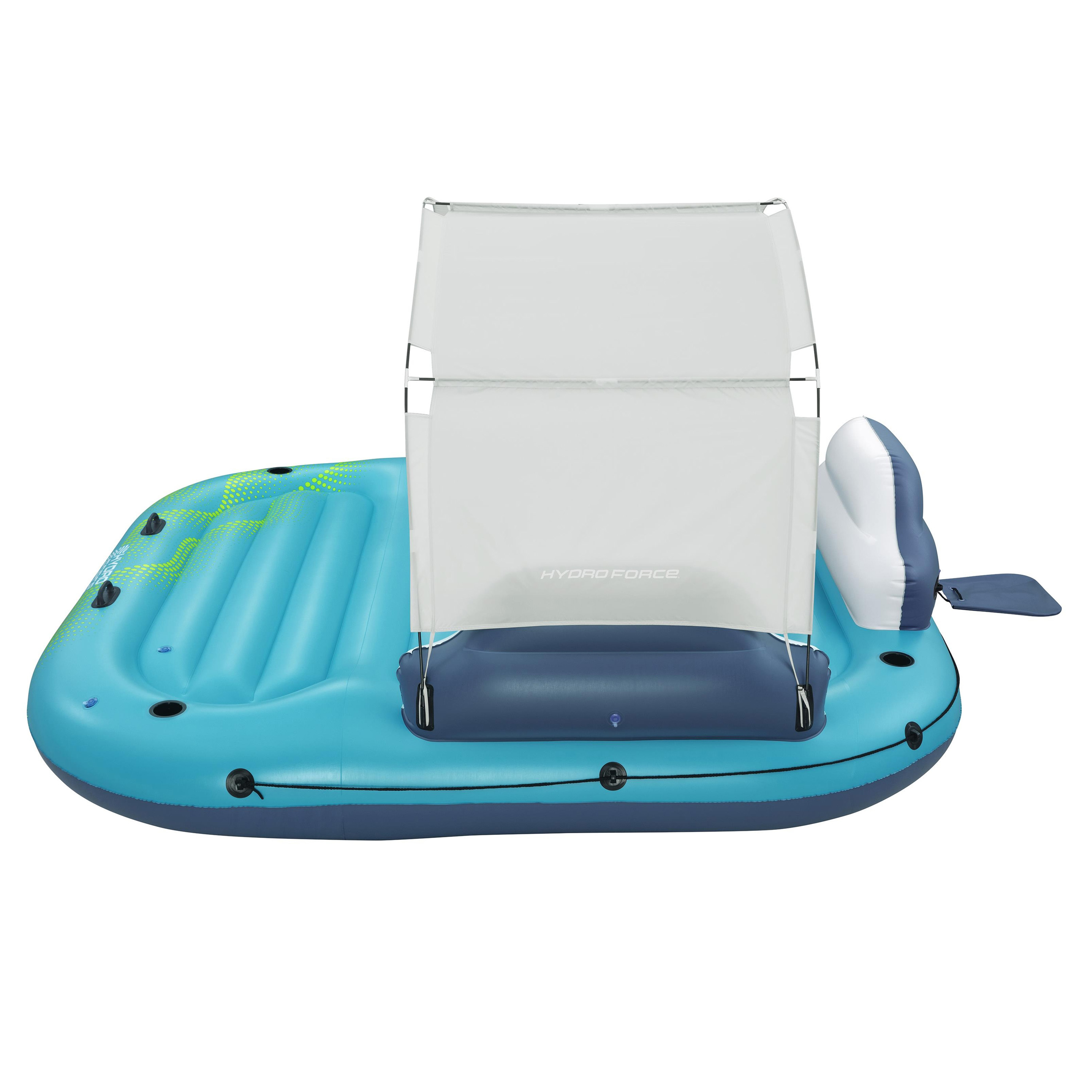 Hydro Force®  5 Personen Badeinsel Sonnenlounge 280 x 257 x 81 cm