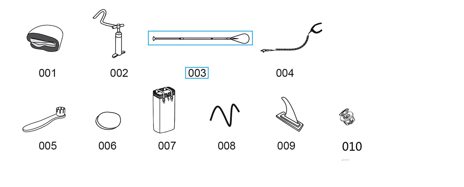 Bestway® Spare Part Aluminum paddle (black / 217 cm) for Hydro-Force™ SUP (65343) Bestway® Spare Part Aluminum paddle (black / 217 cm) for Hydro-Force™ SUP (65343)