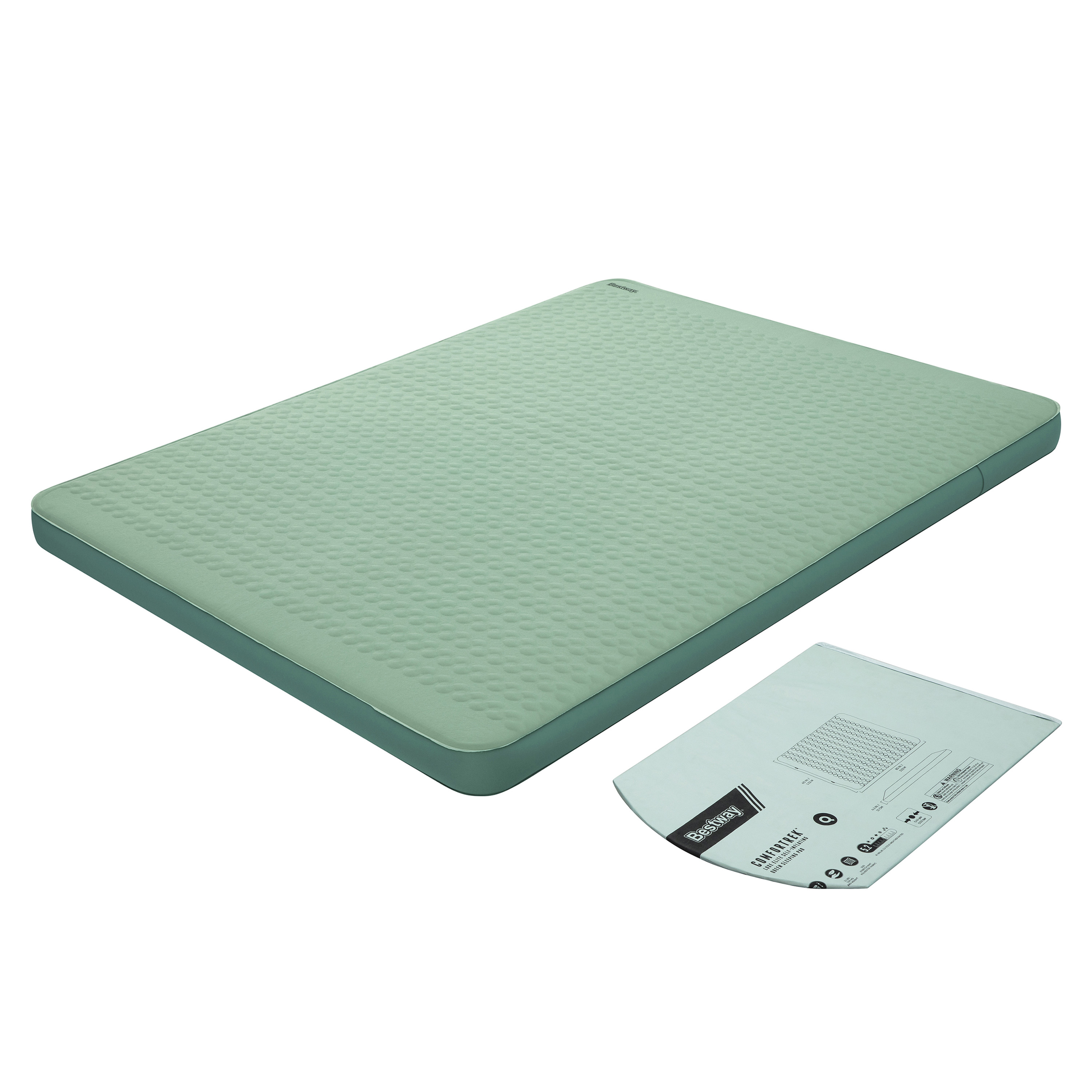 Selbstaufblasende Doppel Isomatte ComfortTrek™ 202,5 x 153 x 11 cm