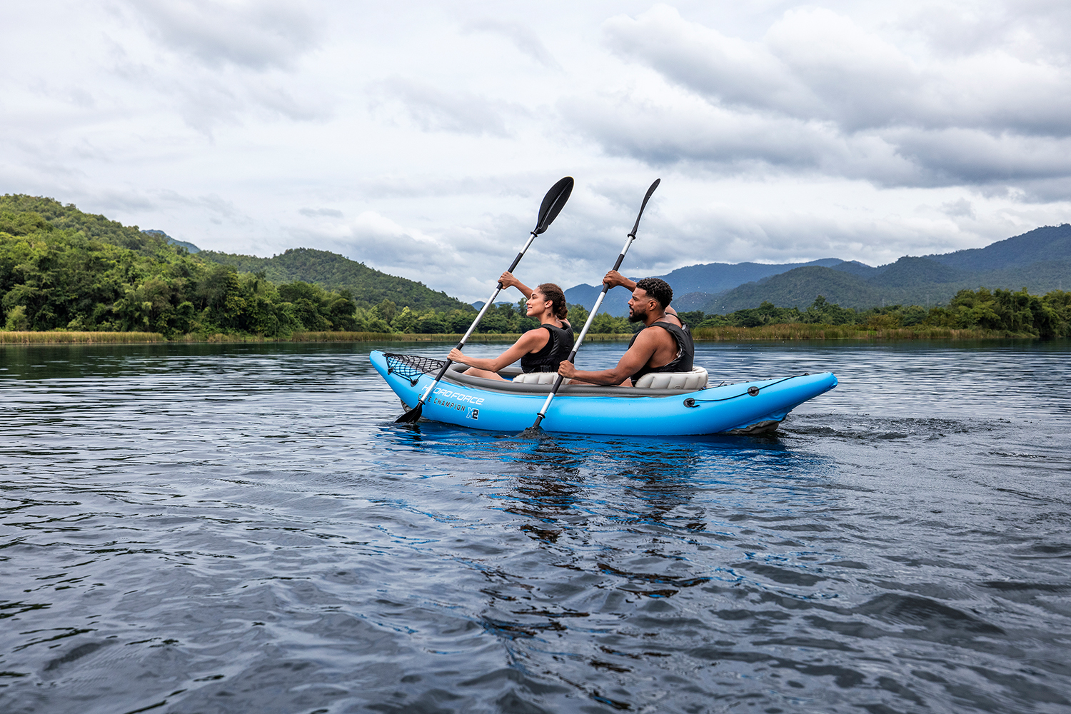 Hydro-Force™ Kajak Set Cove Champion™ X2 331 x 88 x 45 cm Hydro-Force™ Kajak Set Cove Champion™ X2 331 x 88 x 45 cm