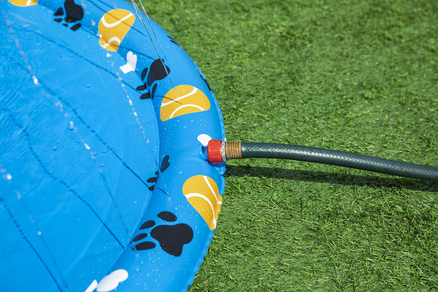 Wassermatte Pfote für Haustiere Ø 147 cm