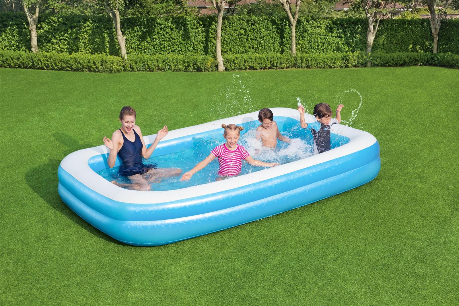 Family Pool 305 x 183 x 46 cm, eckig