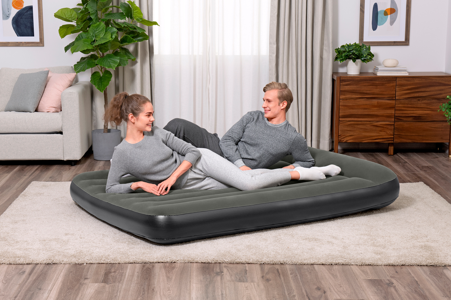 TriTech™ Doppelluftbett 191 x 137 x 30 cm