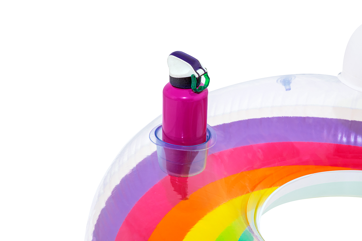 Rainbow Dreams™ Schwimmring mit Kopfstütze Ø 107 cm
