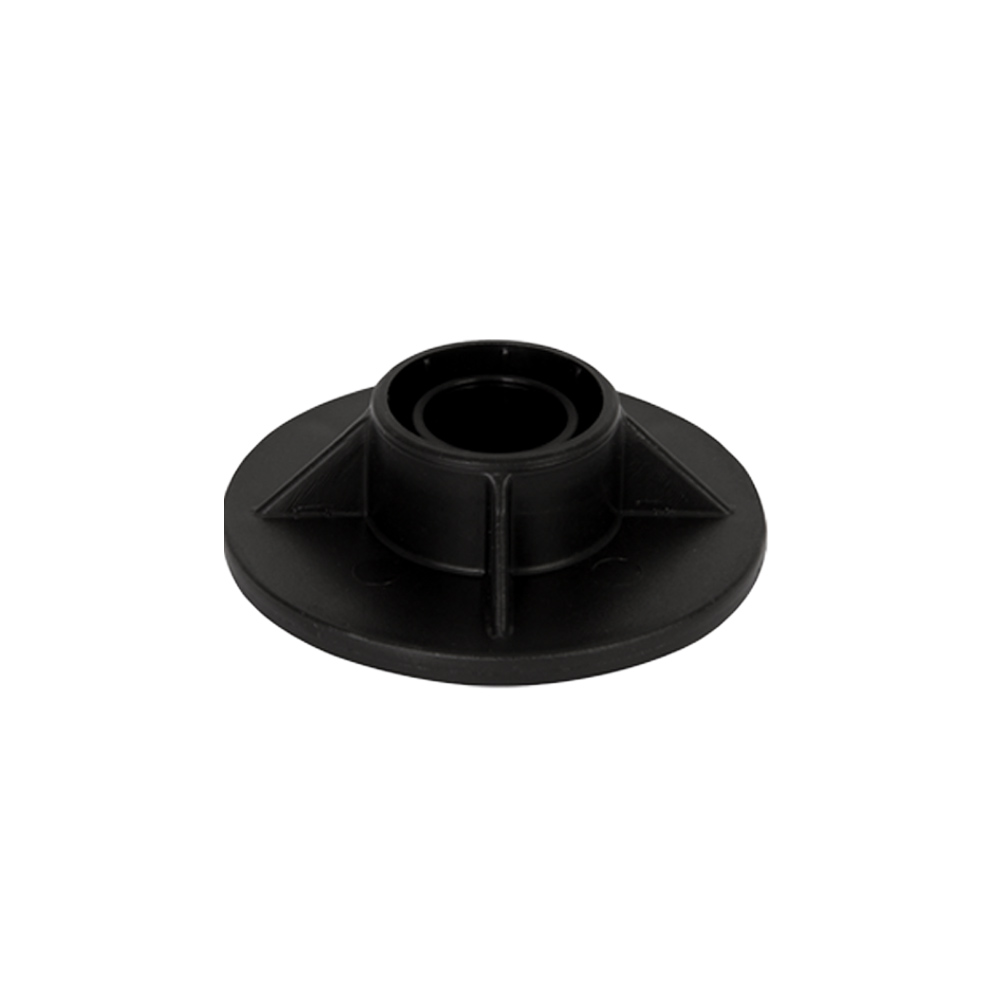 Bestway® Spare Part Leg cap set (black / 4 pieces) for various Steel Pro™ pools (from 2018), angular