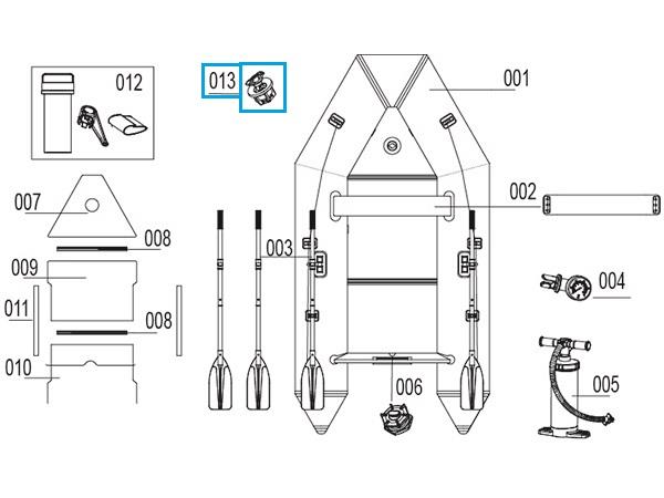 Bestway® Spare Part Air valve for Hydro-Force™ Boats or SPAs Bestway® Spare Part Air valve for Hydro-Force™ Boats or SPAs