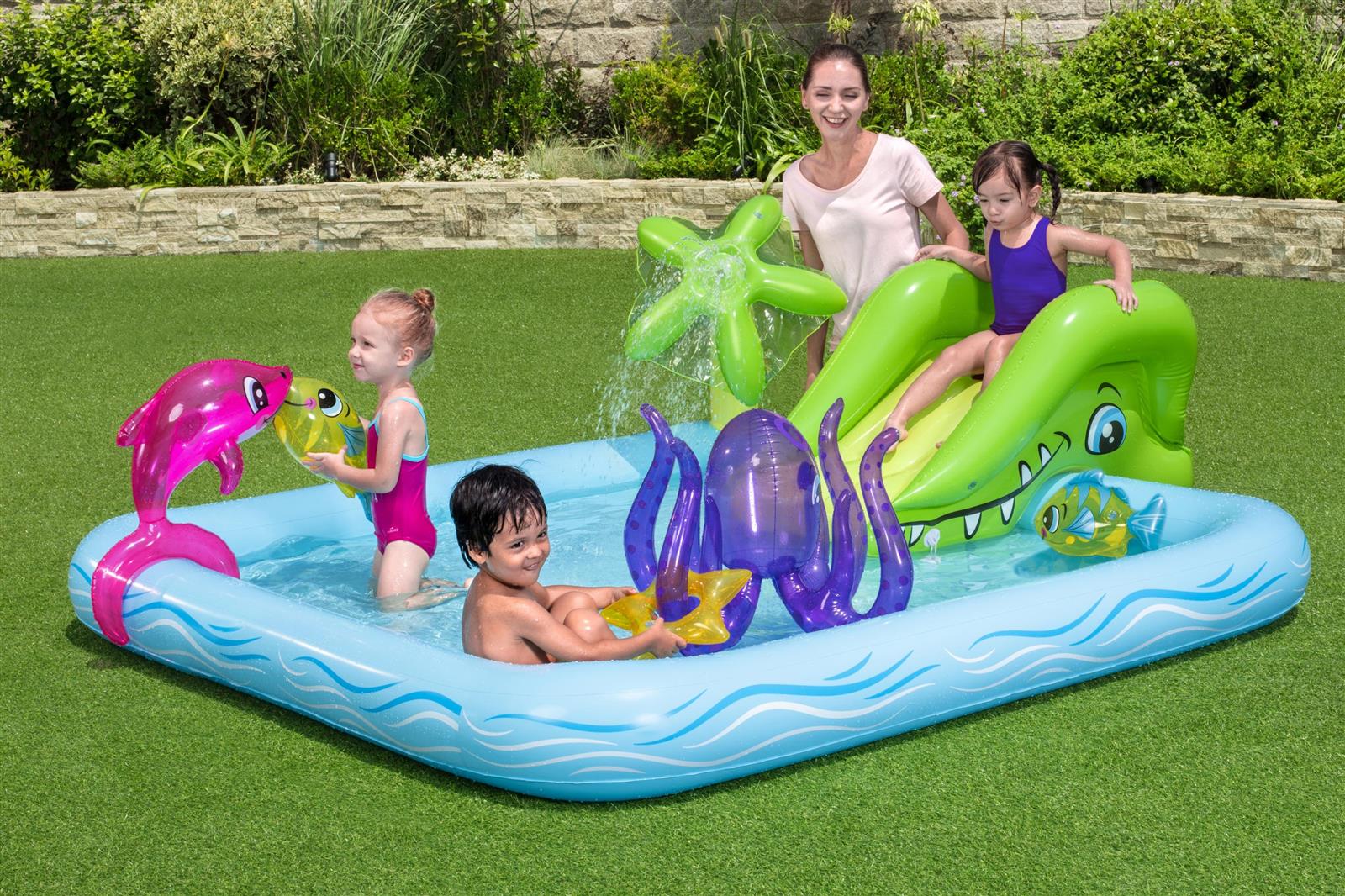 Wasserspielcenter Aquarium 239 x 206 x 86 cm