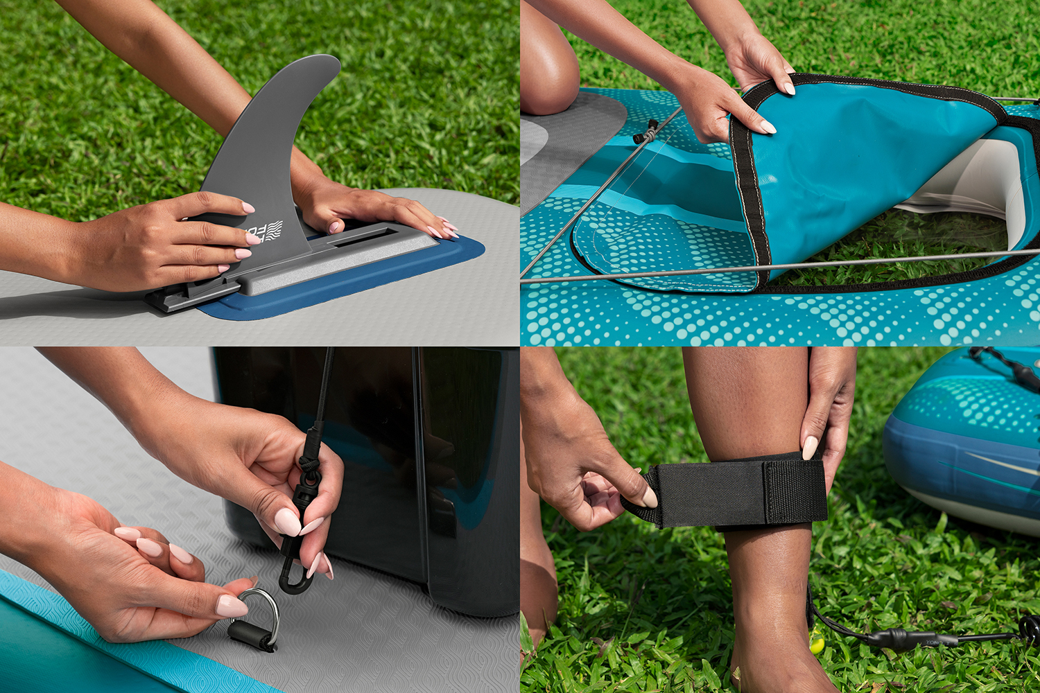 Hydro Force® SUP Freizeit Board-Set Aqua Drifter™ View 335 x 91,5 x 15 cm Hydro Force® SUP Freizeit Board-Set Aqua Drifter™ View 335 x 91,5 x 15 cm